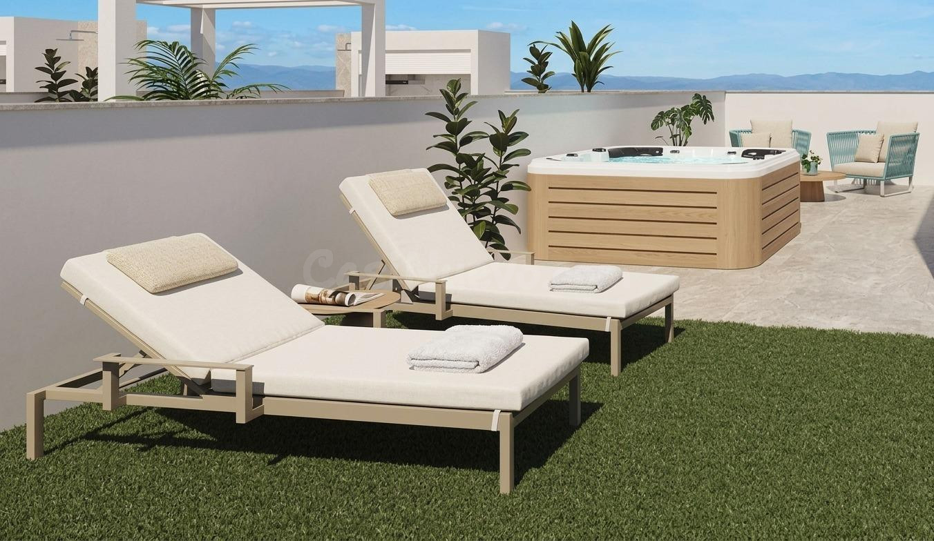 PISO DUPLEX DE OBRA NUEVA CON GARAJE Y SOLÁRIUM EN BENEJÚZAR