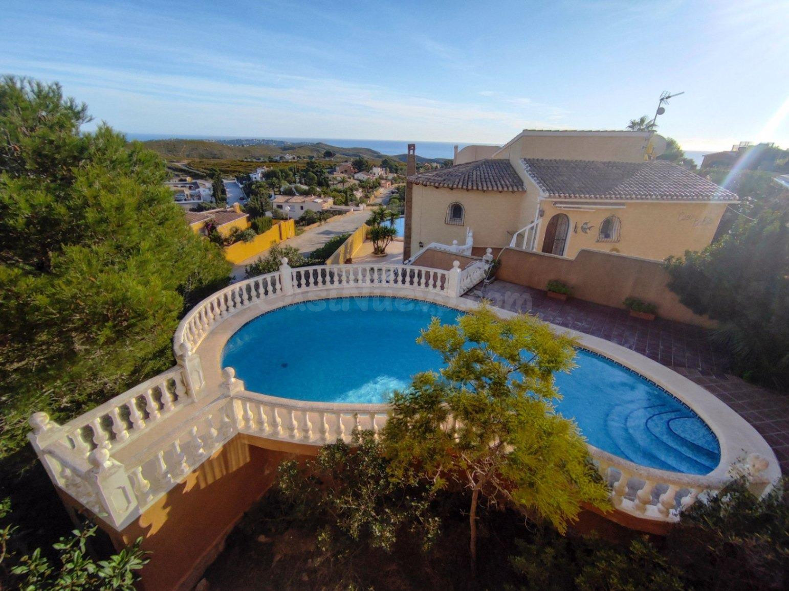 Villa con vistas al mar