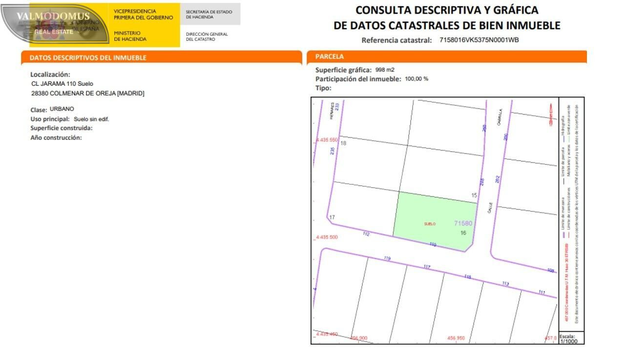 Terreno urbano en venta - Balcon de tajo oeste