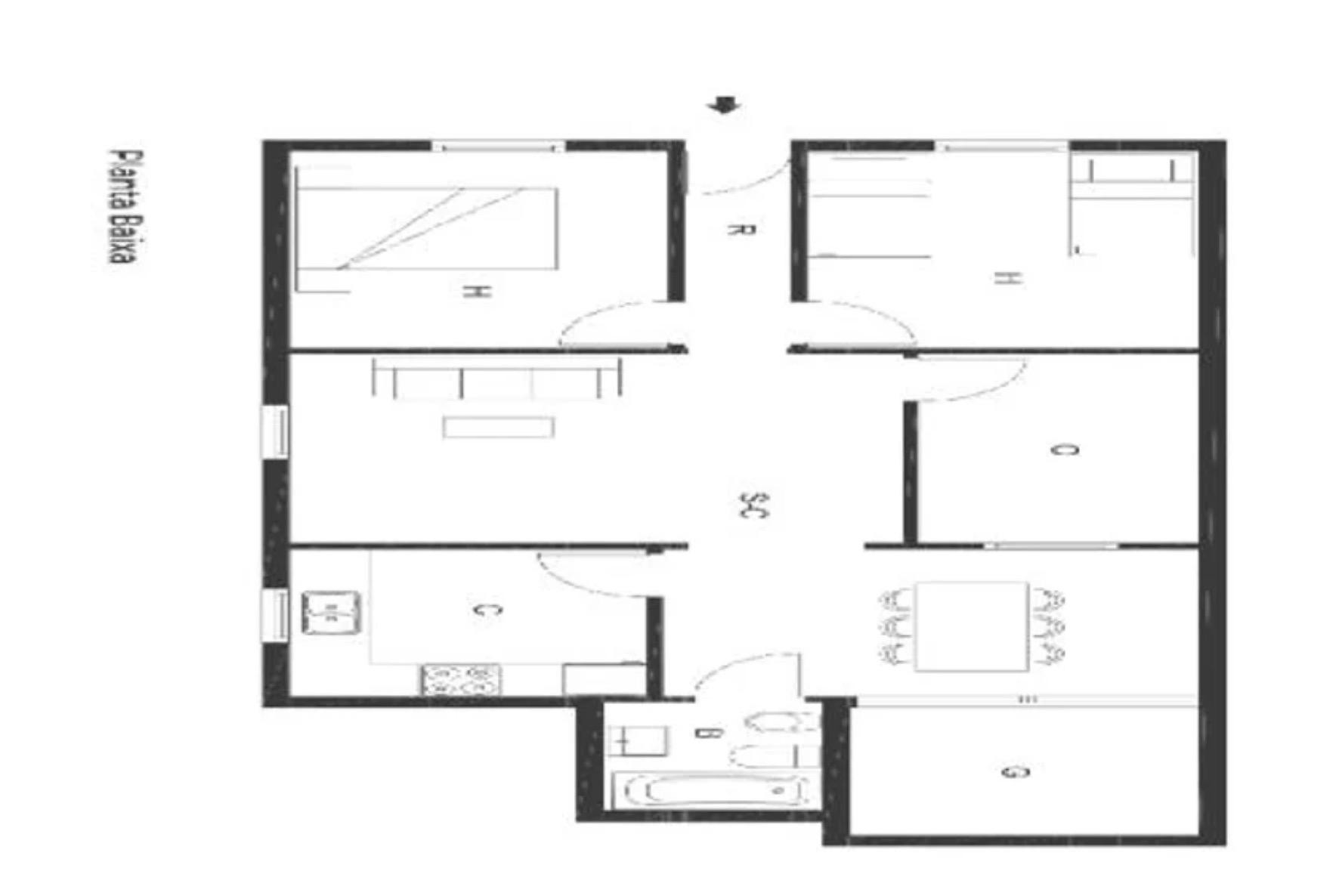 Piso 2 habitaciones 81m² en venta - Torre romeu