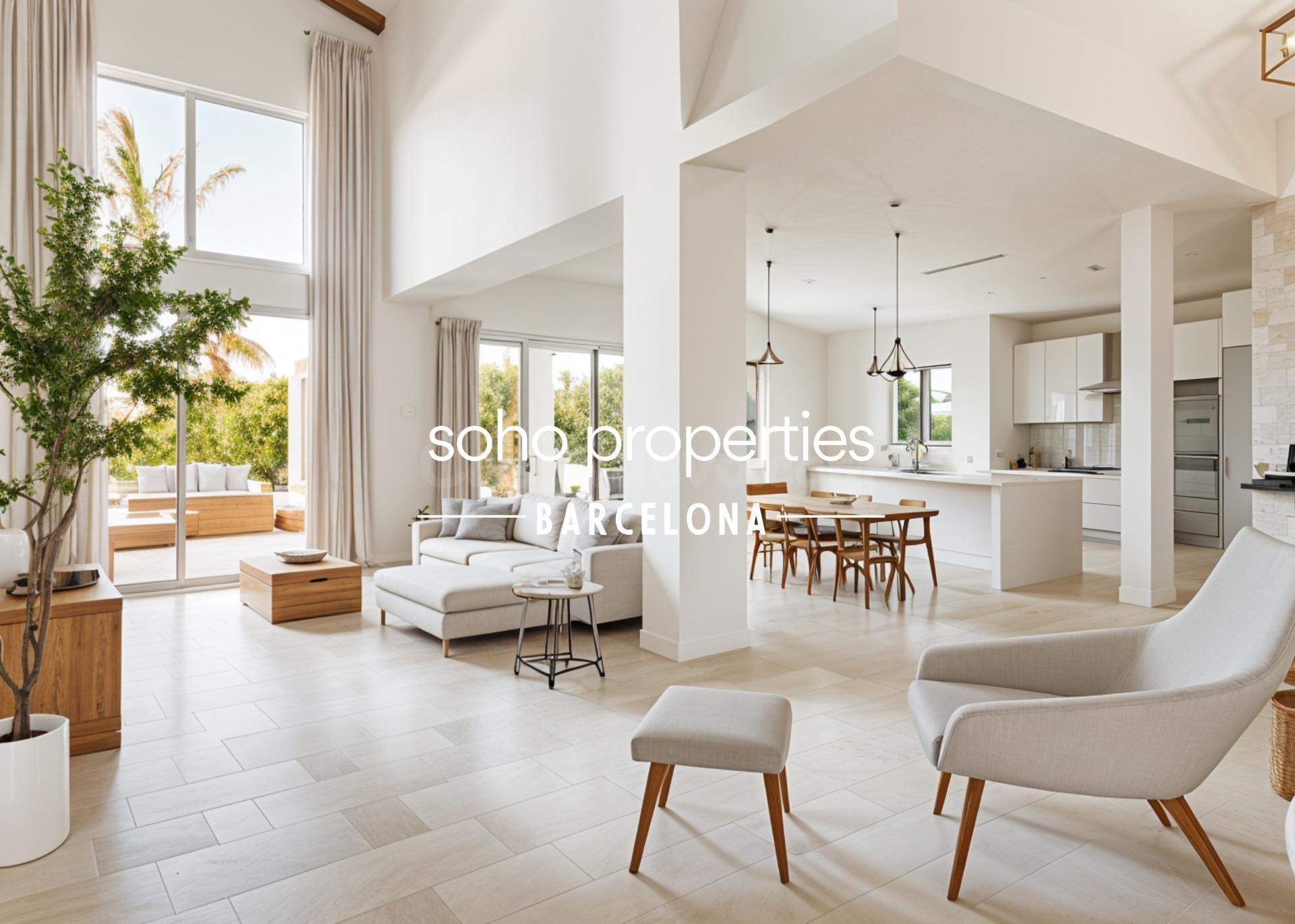 Residencias reformadas de Diseño Contemporáneo: Casas de 5 Dormitorios con Jardín y Piscina Privada