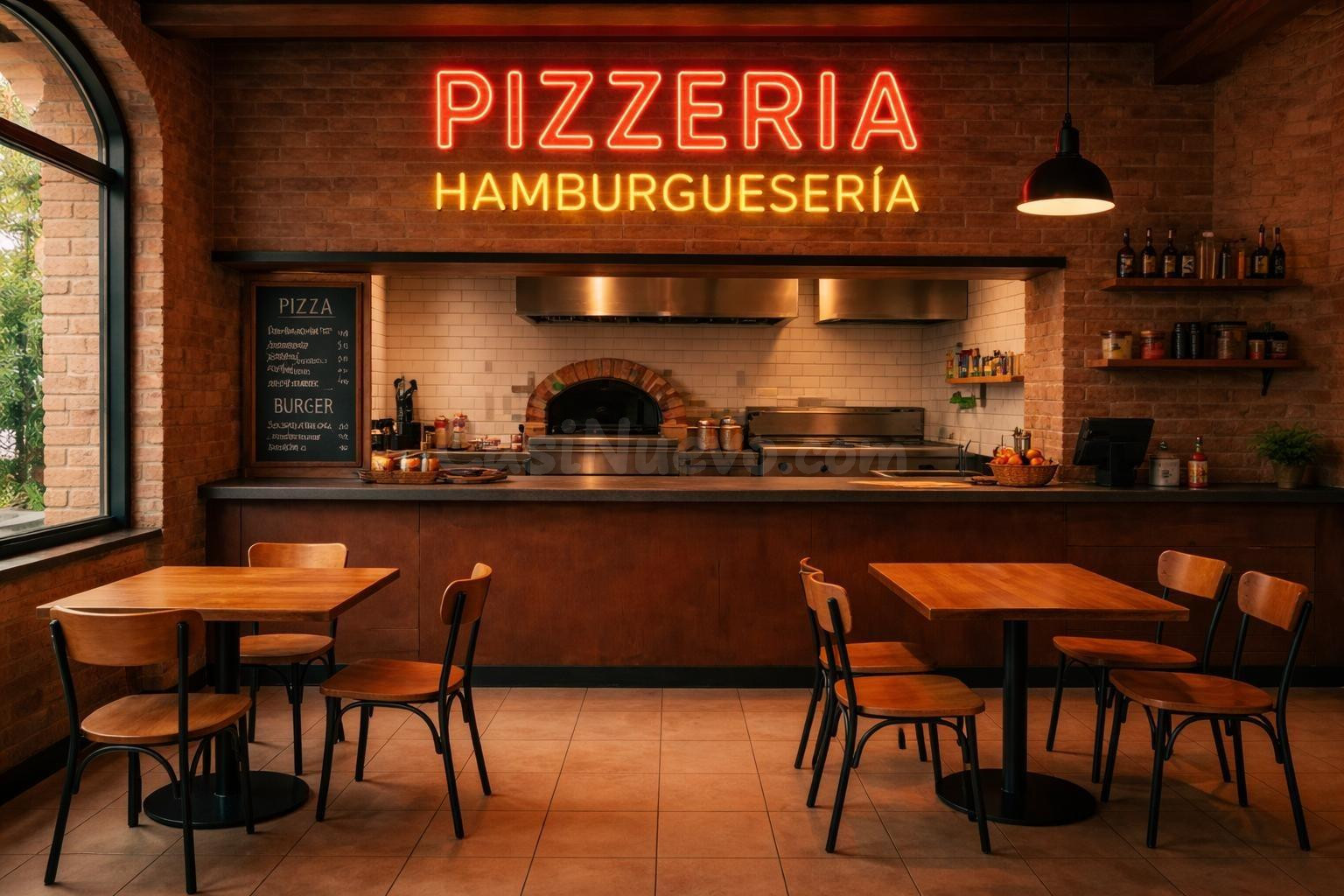 SE TRASPASA PIZZERIA/HAMBURGUESERIA