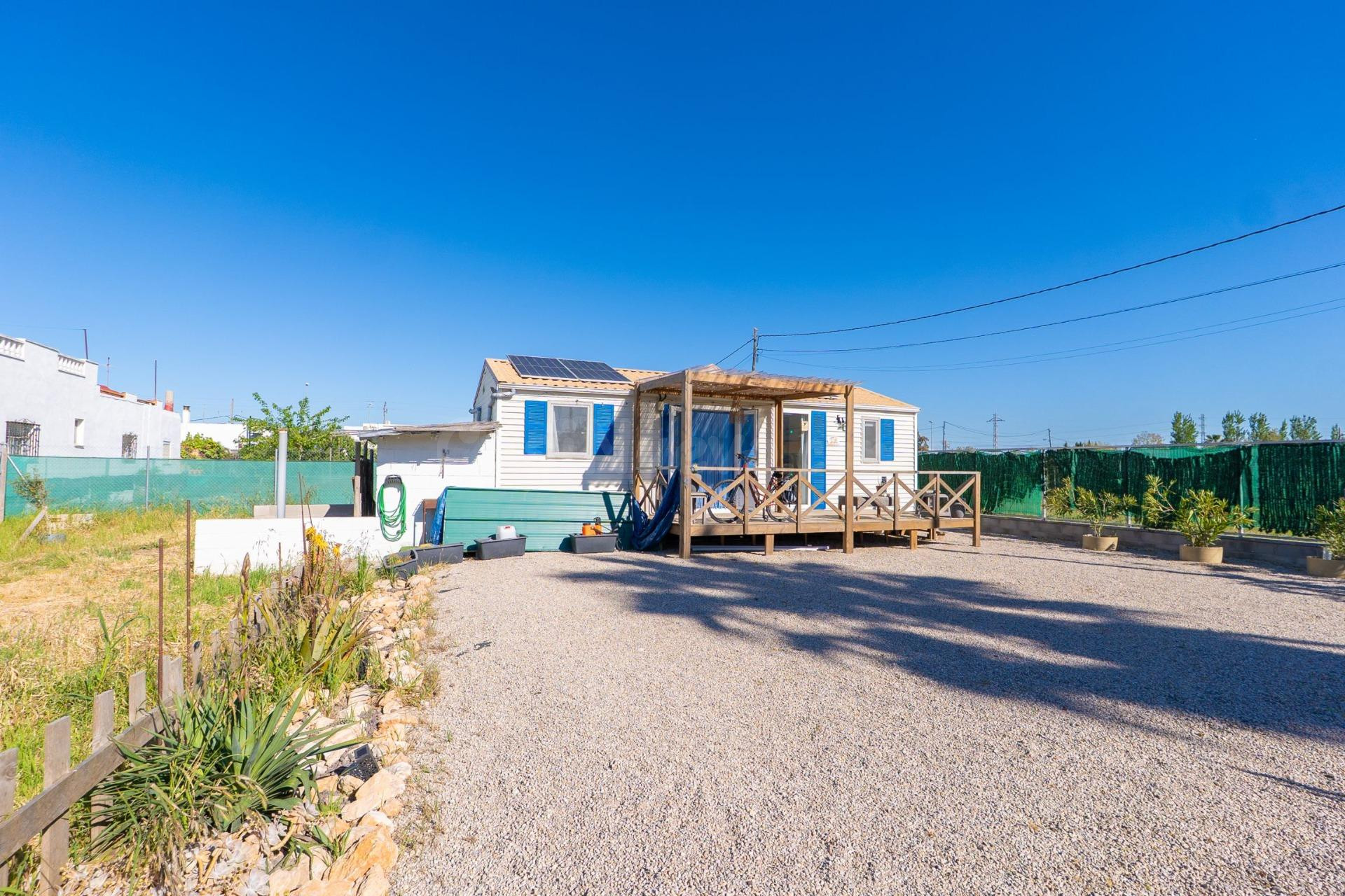 Terreno en venta en Deltebre con mobil home