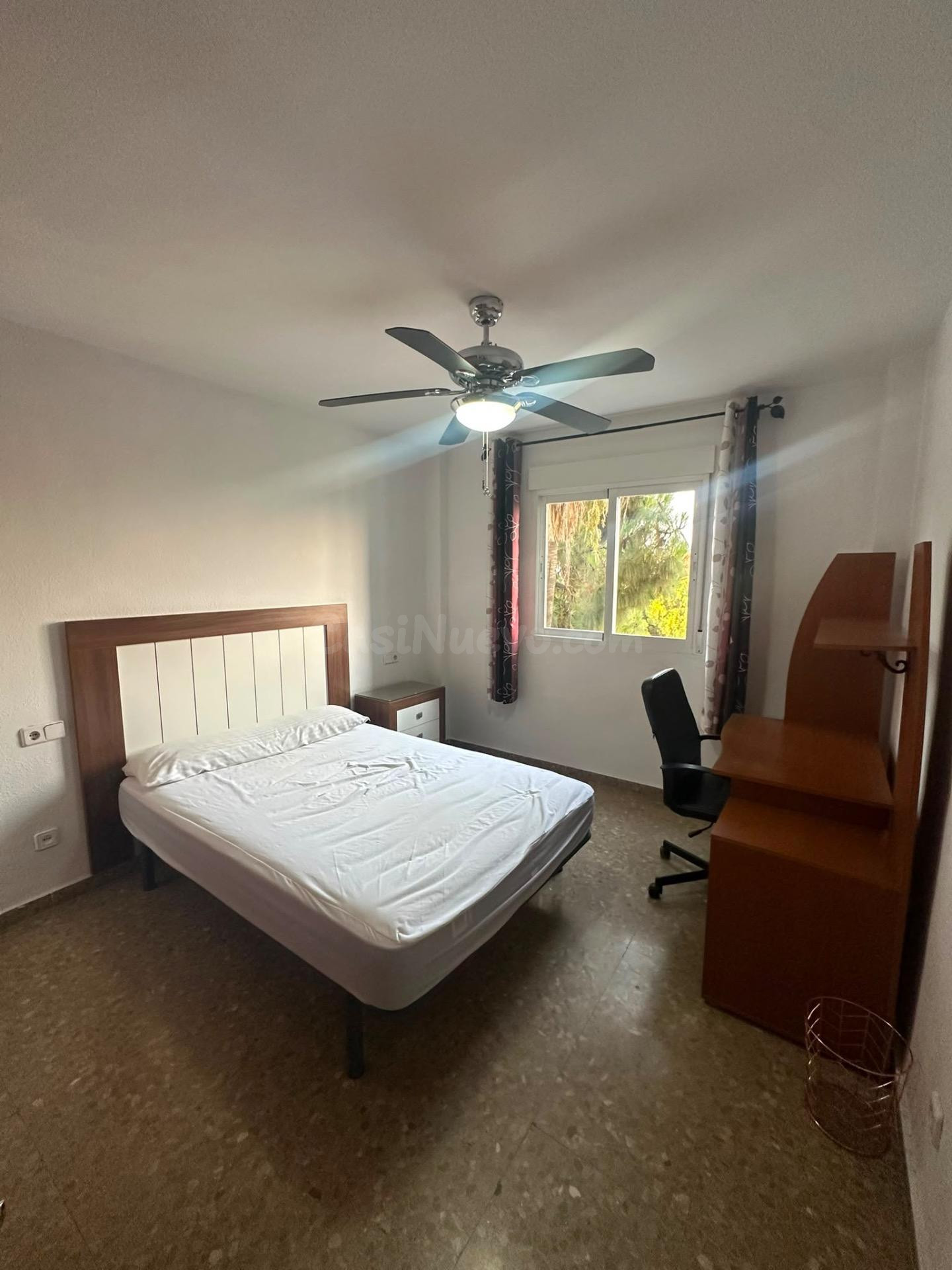 DISPONIBLE DESDE EL 30 DE SEPTIEMBRE   HABITACIÓN INDIVIDUAL EN ALQUILER EN TEATINOS – 500 €/MES   Calle Esquilo, 1 – Málaga (Teatinos)
