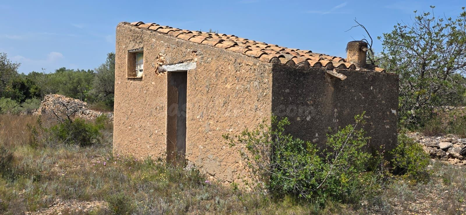 Finca rústica con olivos a 4 km de l’Ametlla de Mar, en entorno natural y tranquilo