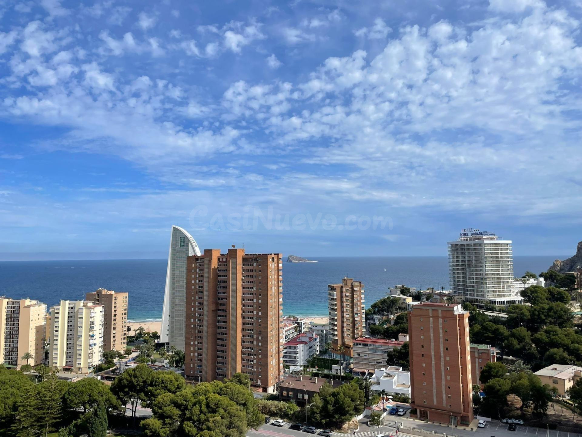 Apartamento con vistas al mar en Benidorm Beach, zona Poniente