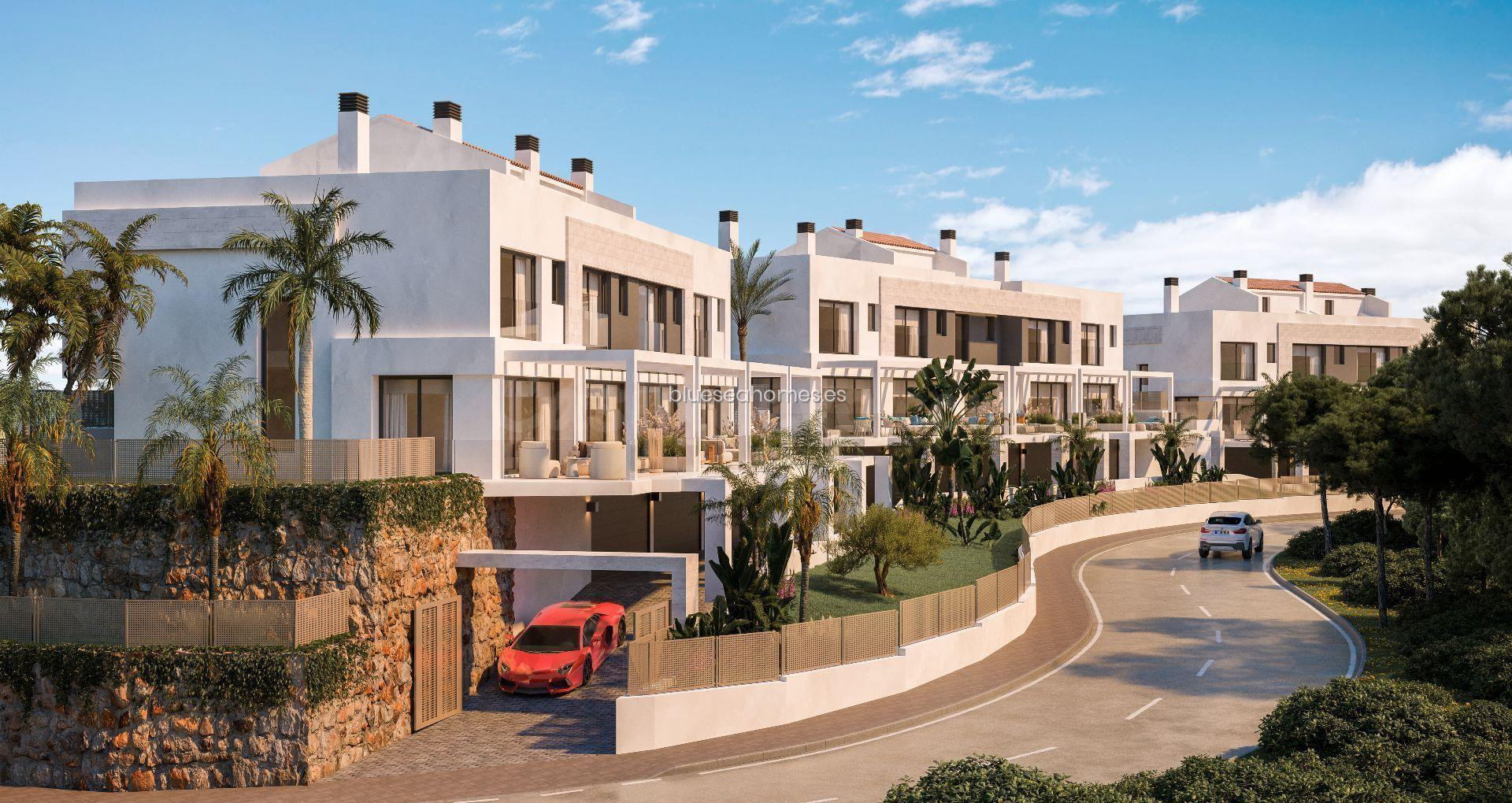 Venta de casa pareada con tres dormitorios en Mijas Costa, Málaga, Costa del Sol