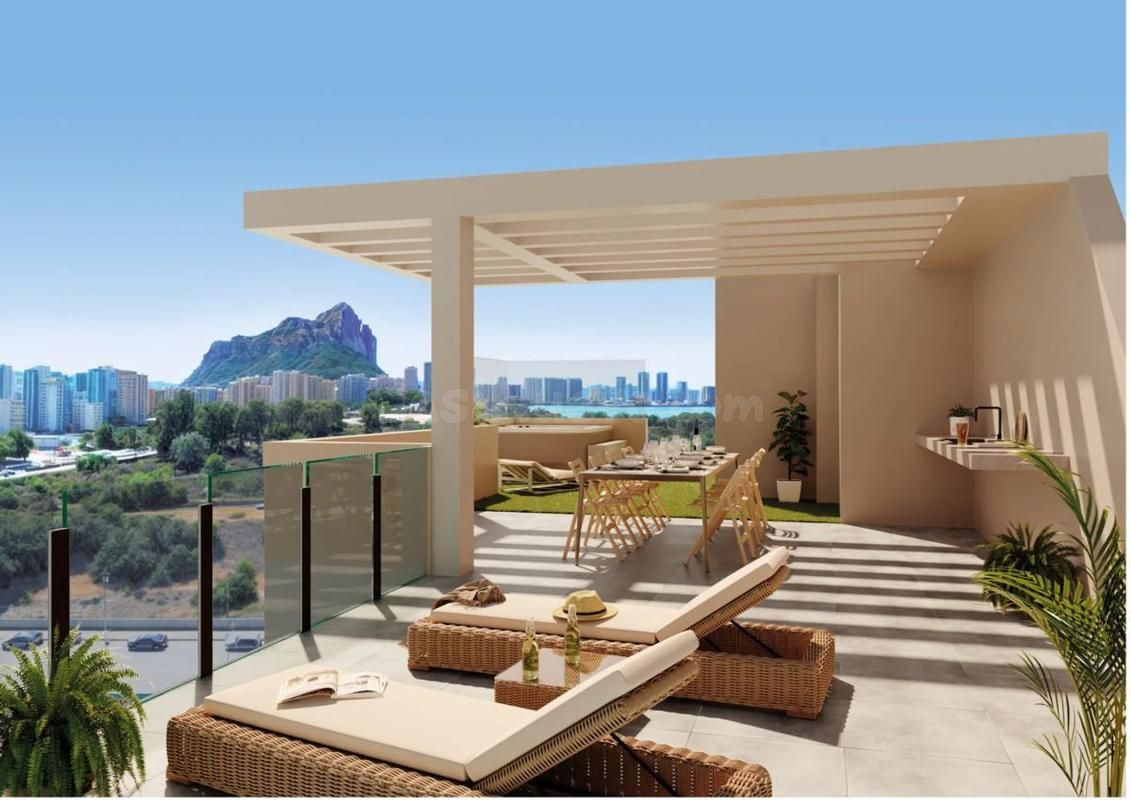 Exclusivo residencial en Calpe con vistas al Peñón de Ifach
