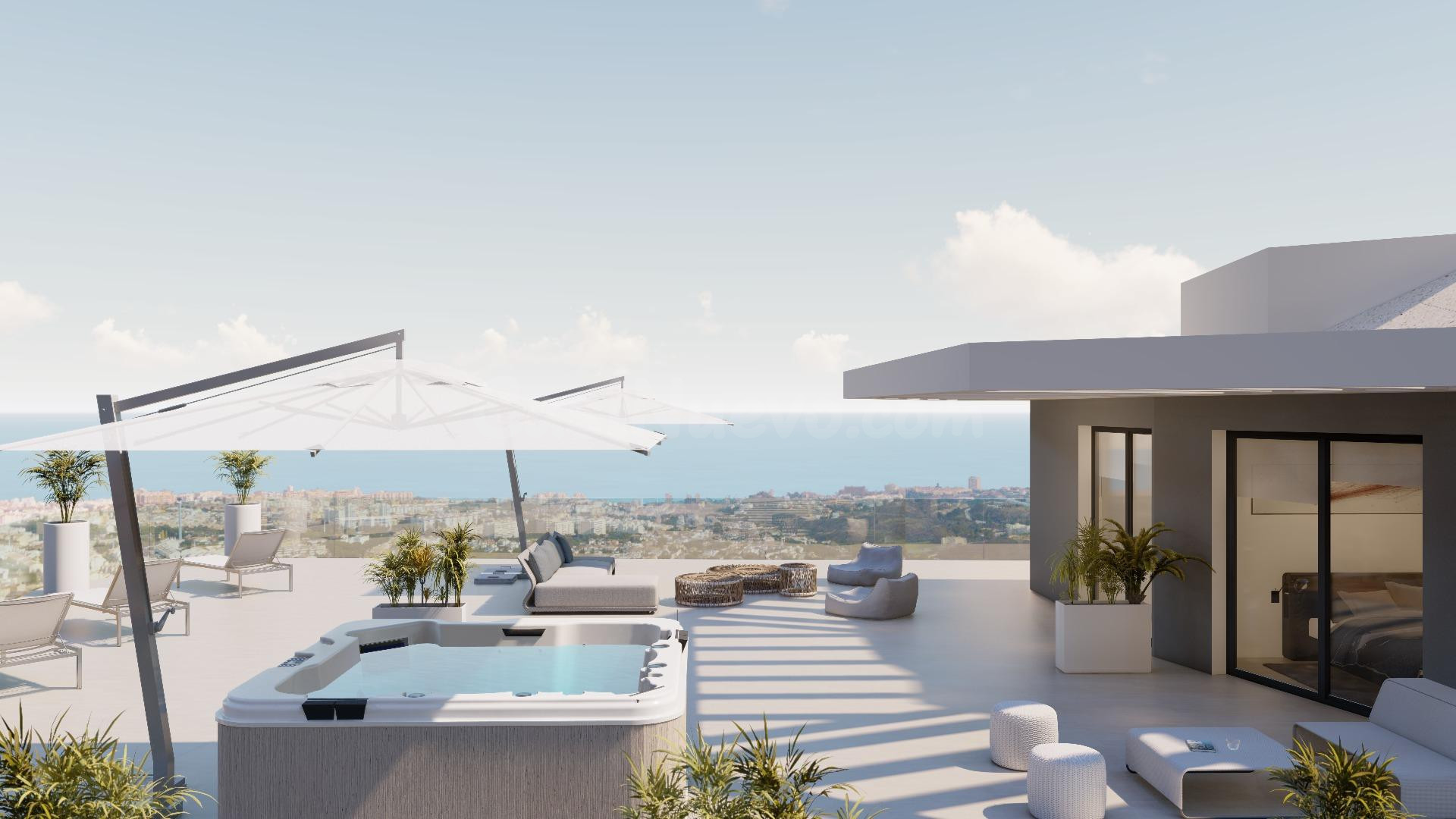 Venta de piso con dos dormitorios en Benalmádena, Málaga, Costa del Sol