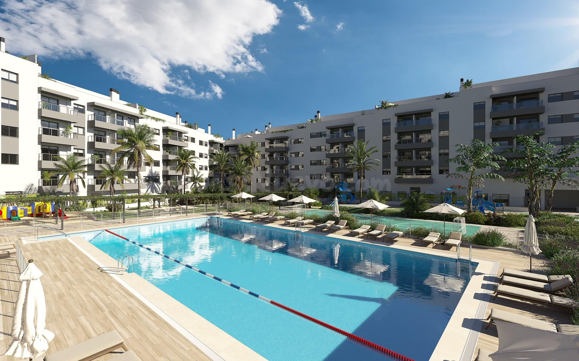 Venta de apartamento con un dormitorio en Las Lagunas de Mijas, Málaga, Costa del Sol