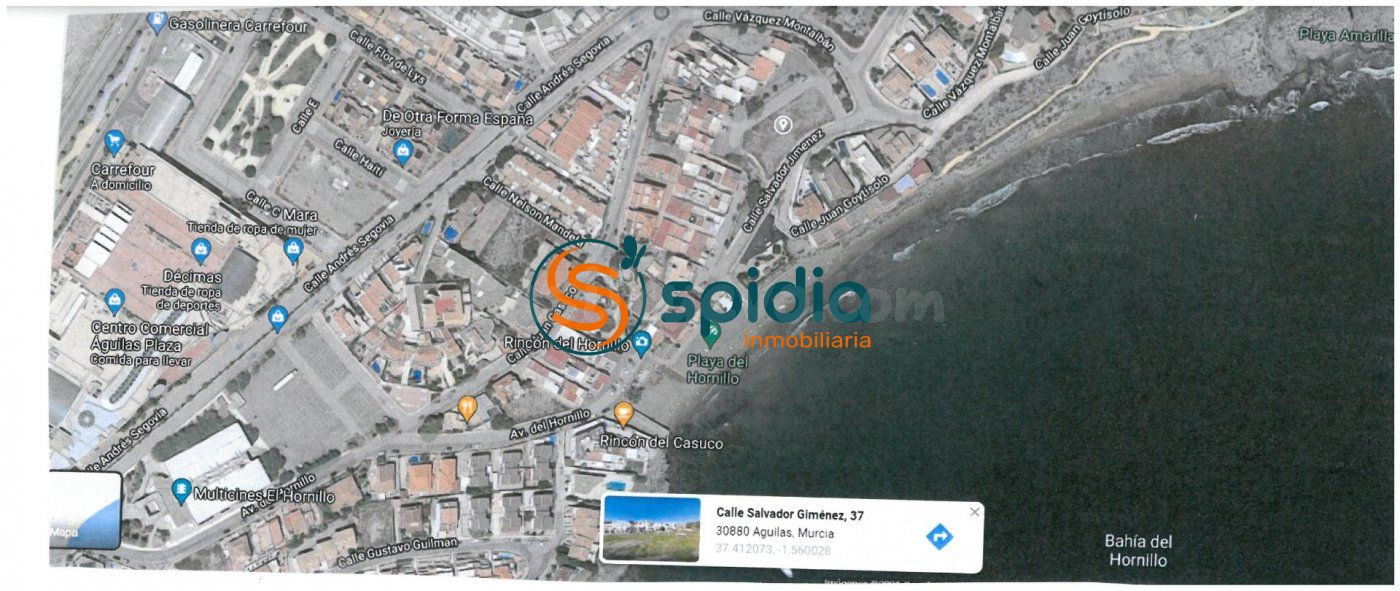 VENTA DE SOLAR URBANO USO COMERCIAL Y HOTELERO EN  ZONA DEL HORNILLO (ÁGUILAS)