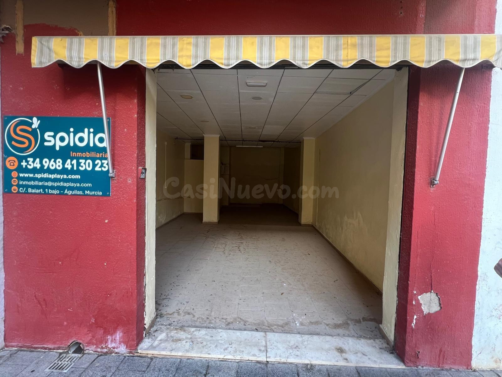 ALQUILER DE BAJO COMERCIAL EN ÁGUILAS