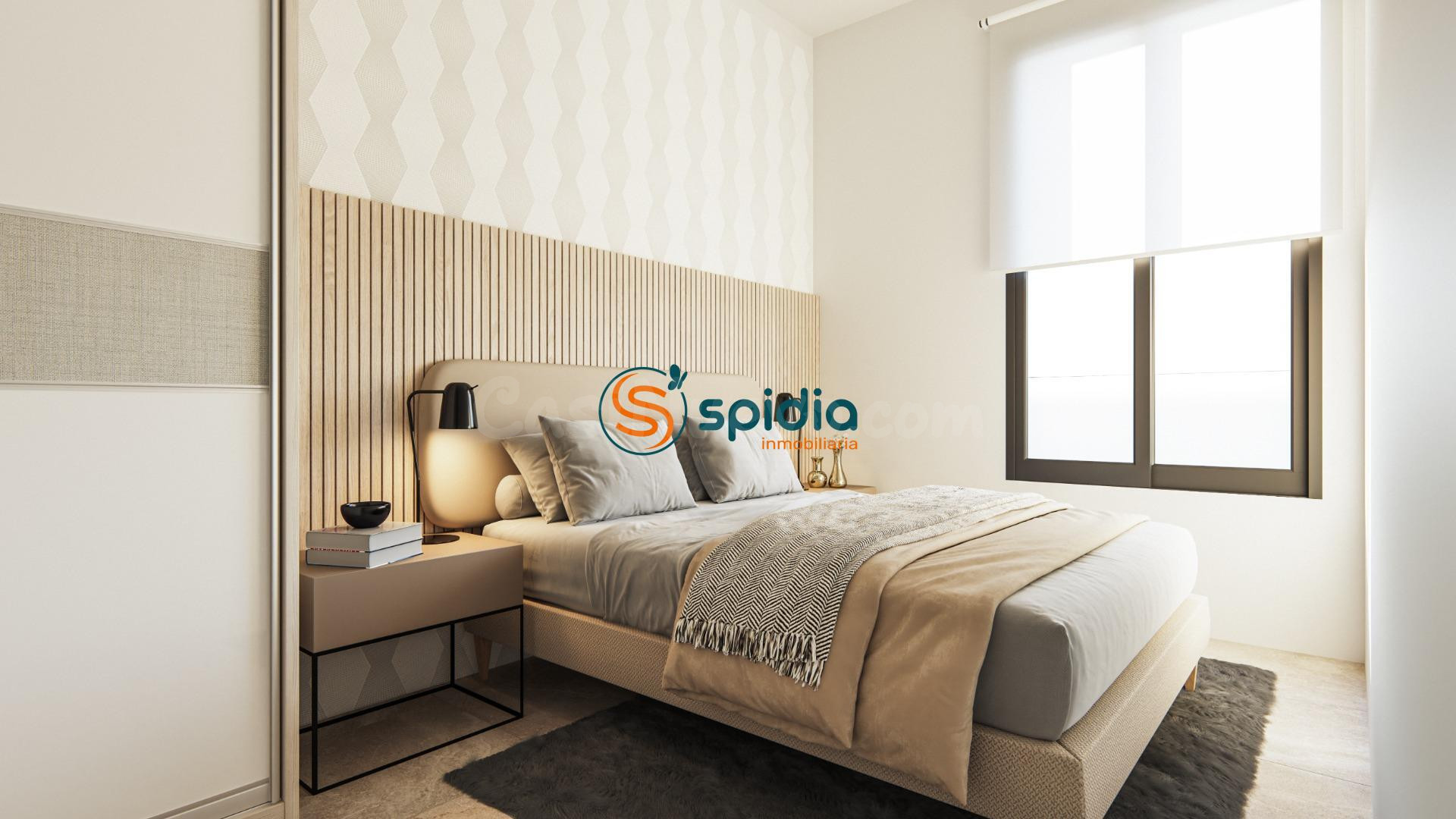 APARTAMENTO DE DOS DORMITORIOS EN EL HORNILLO CON SOLARIUM DE 43 M2 - URBANIZACIÓN LEVANSUR VI