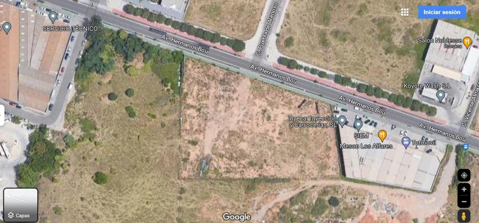 VENTA SOLAR TERCIARIO EN AVDA. HNOS BOU CASTELLÓN DE 8.457M2 SEGÚN CATRASTRO