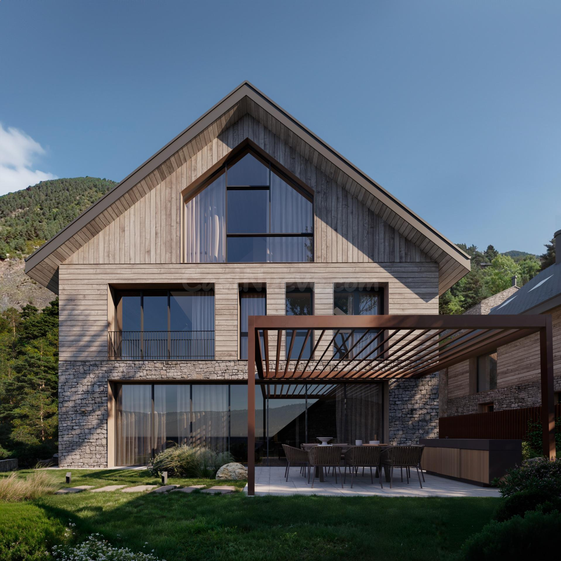 Els Cortals – Promoción de Obra Nueva de 8 Chalets Exclusivos en Encamp
