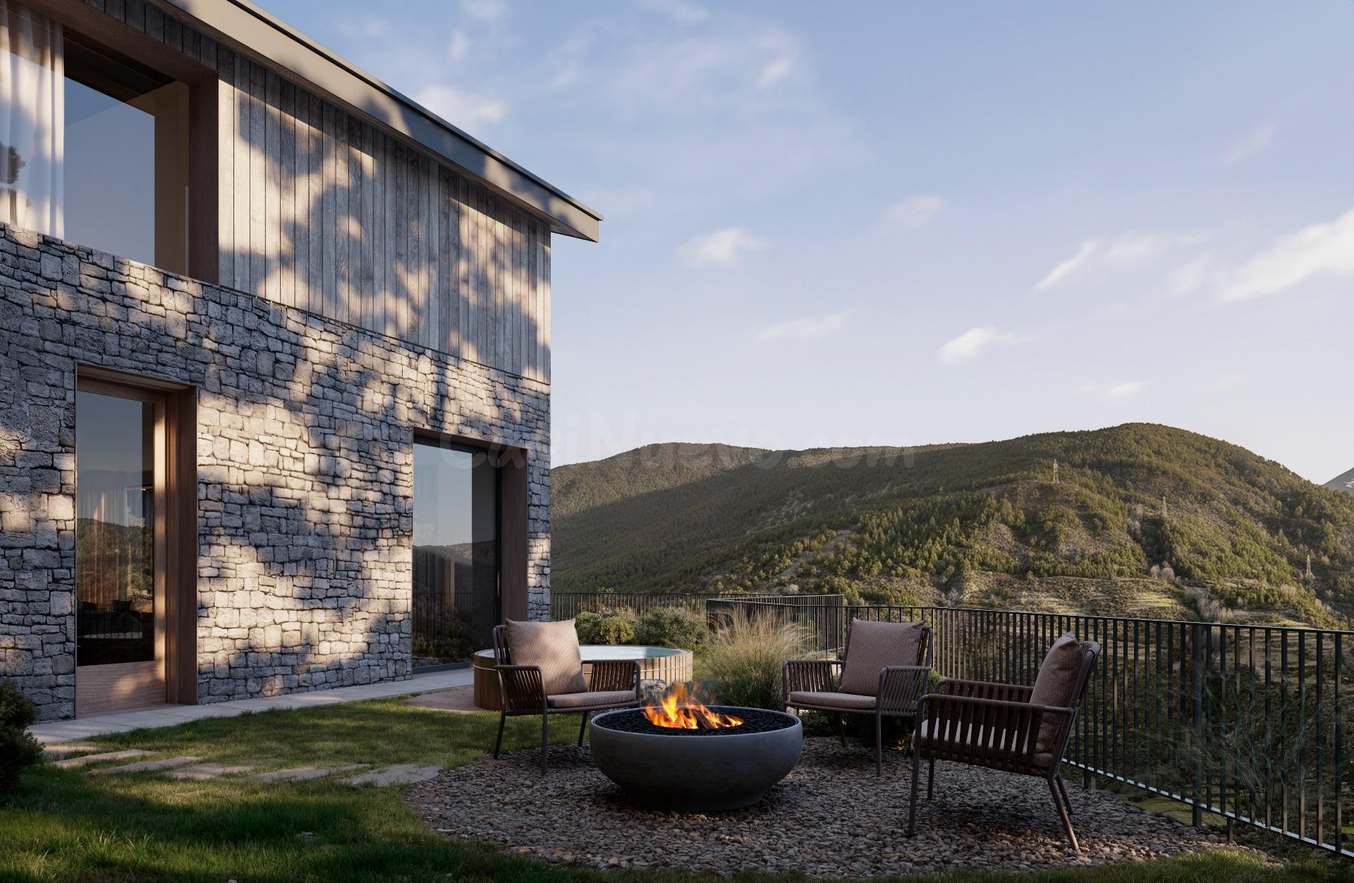 Els Cortals – Promoción de Obra Nueva de 8 Chalets Exclusivos en Encamp