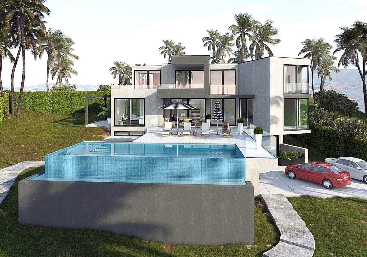 Villa de 4 dormitorios, 4 baños con vistas al Mar. La Alcaidesa, San Roque