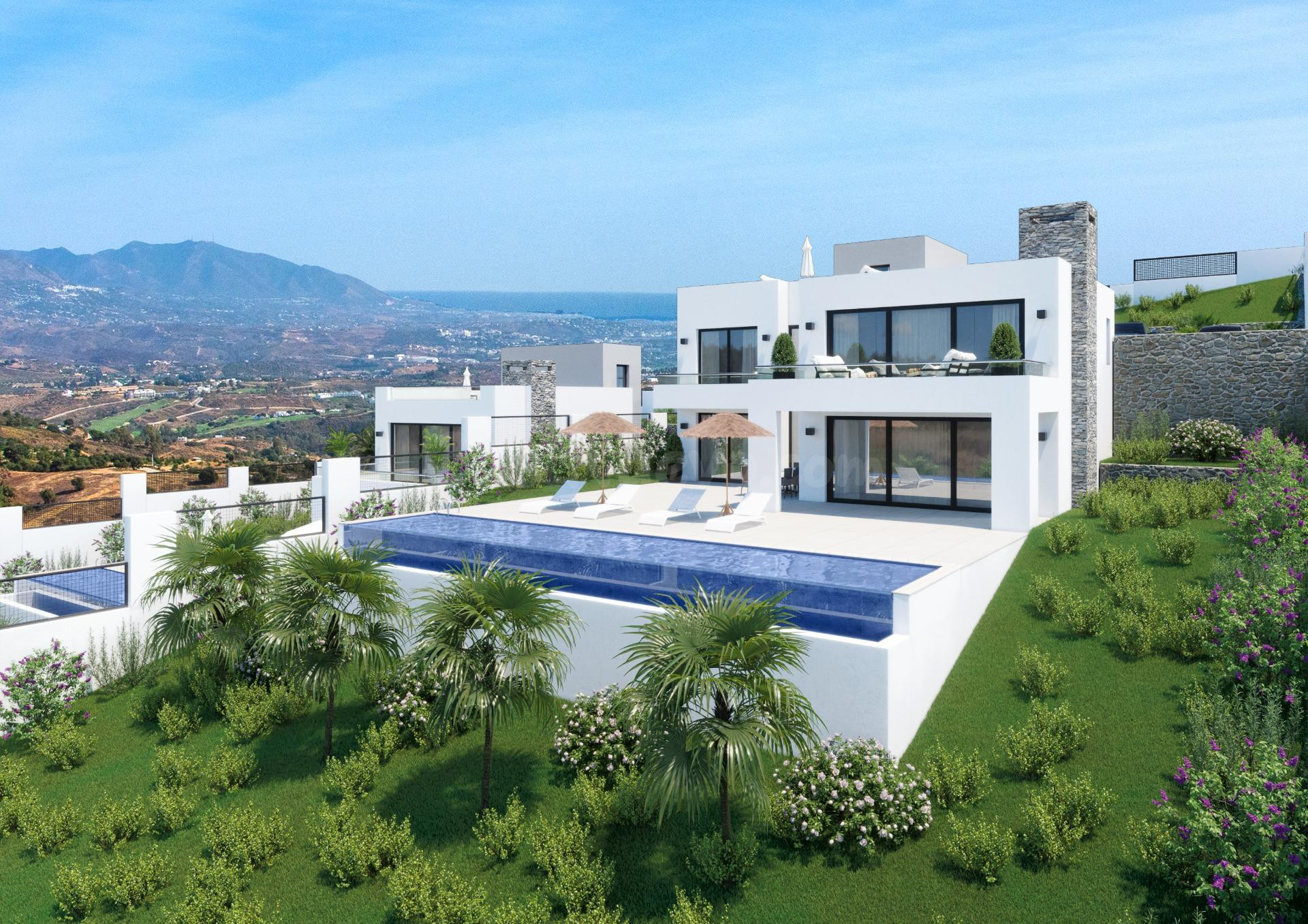Villa de lujo de 3 dormitorios y 3 baños en La Mairena, Marbella-Ojén