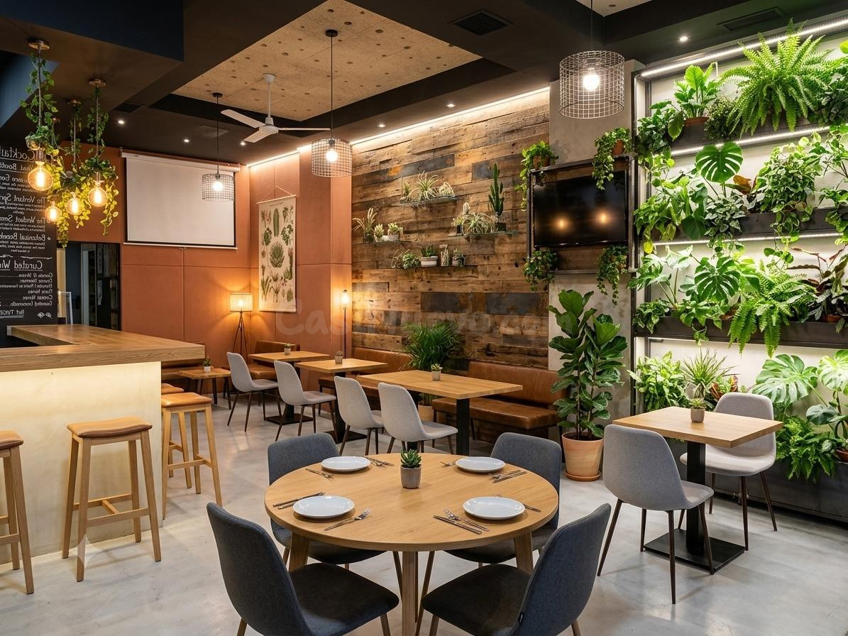 Lounge Bar con cocina en traspaso en Benimaclet. Gran potencial y alquiler muy competitivo.