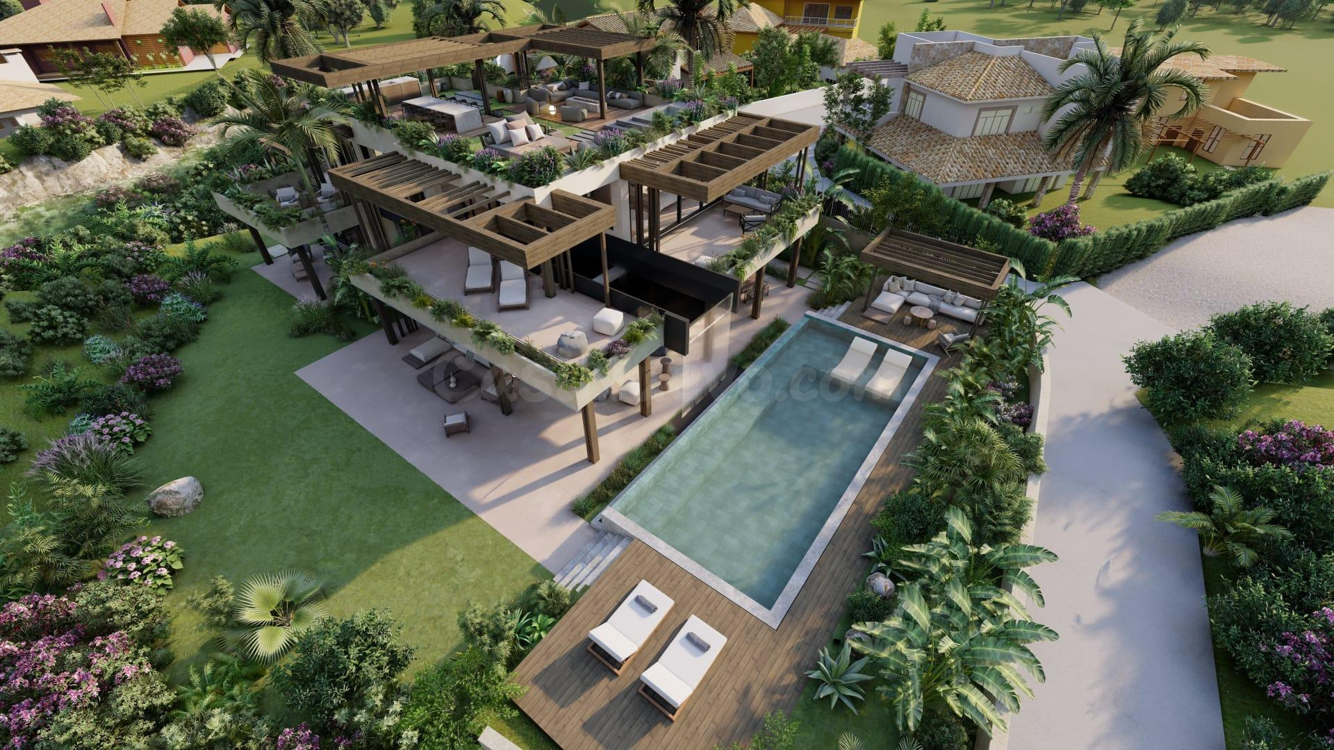 Villa de lujo reformada de 4 dormitorios y 3 baños muy cerca de la playa. Guadalmina Baja