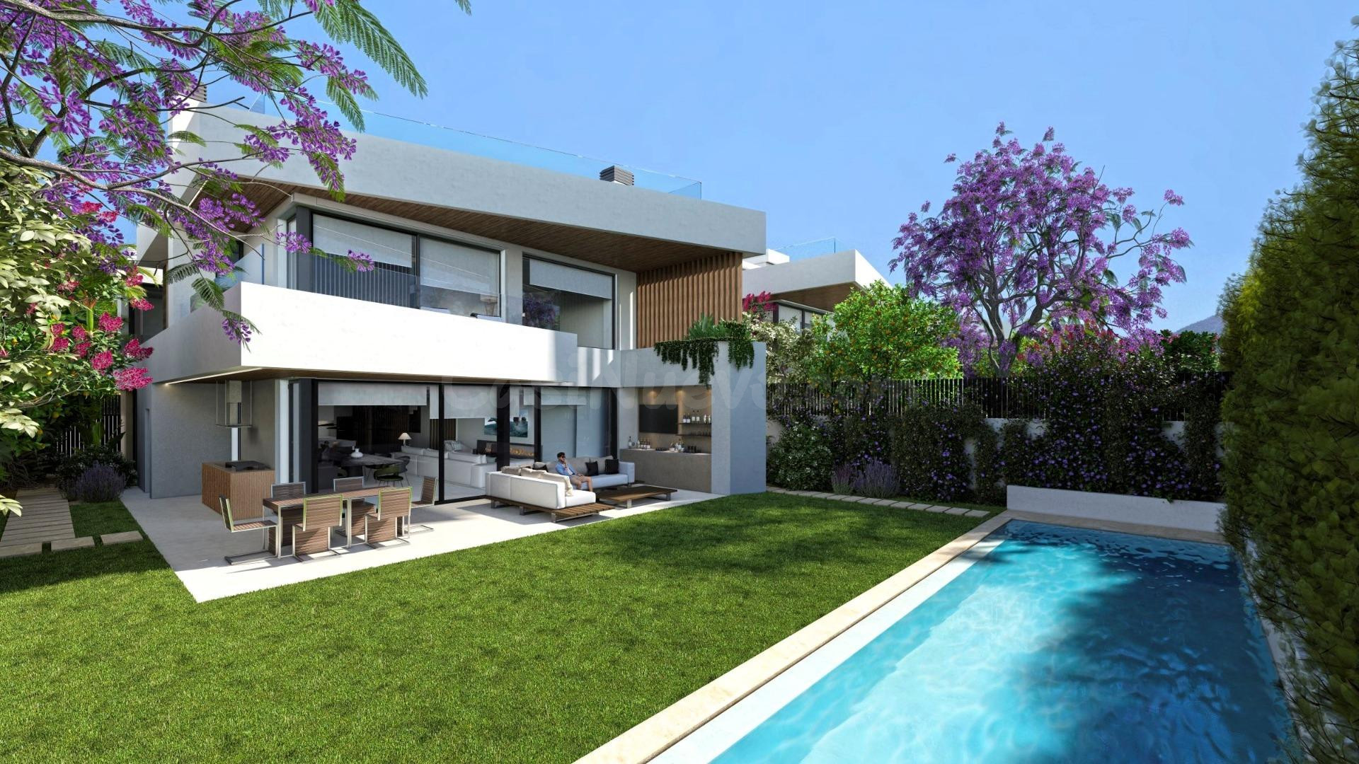 Villa de lujo de 4 dormitorios y 5 baños en zona Puerto Banús, Marbella