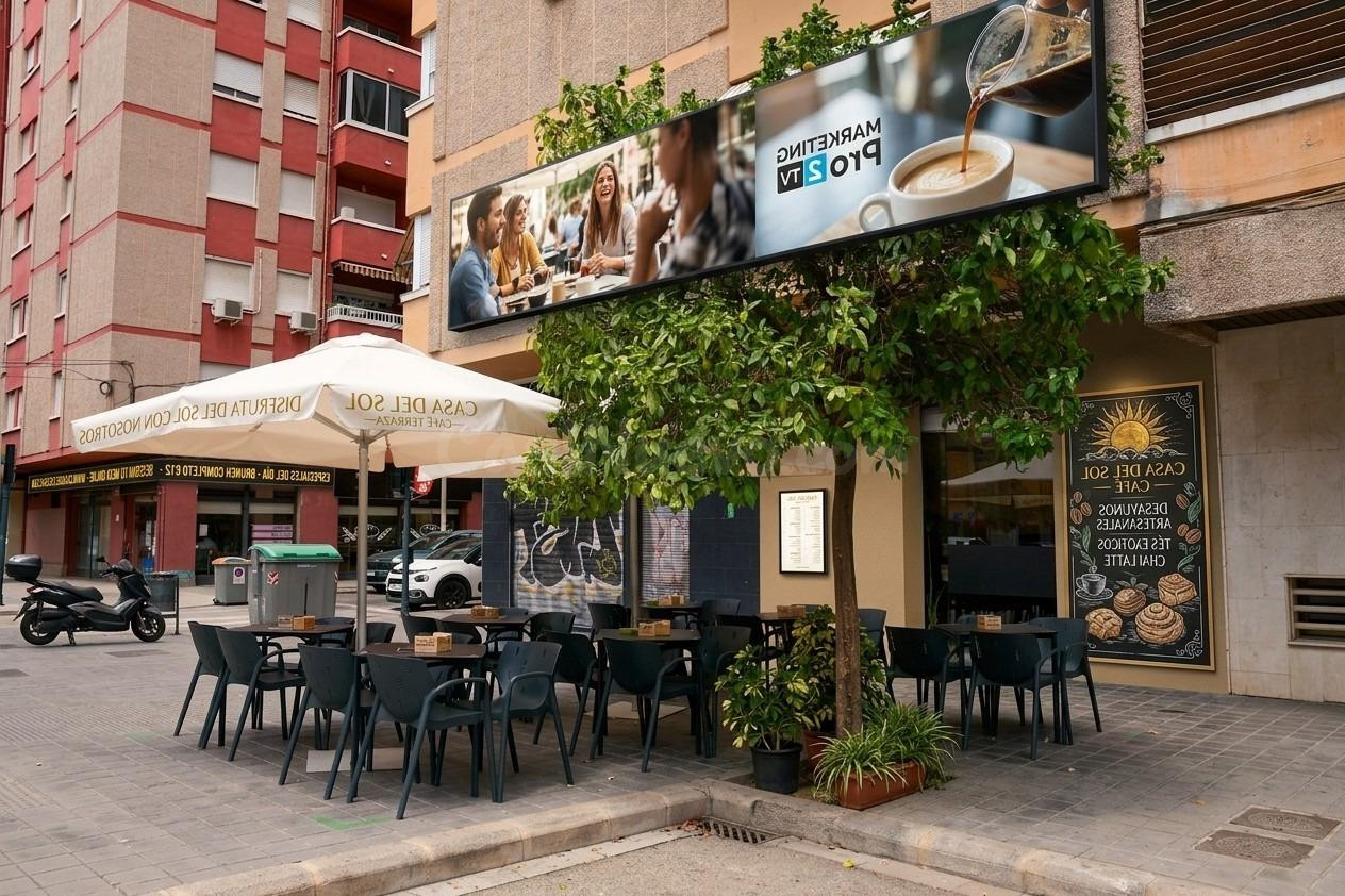 TRASPASO BAR CAFETERÍA CON TERRAZA – VALENCIA - ZONA UNIVERSITARIA | 43.000 €