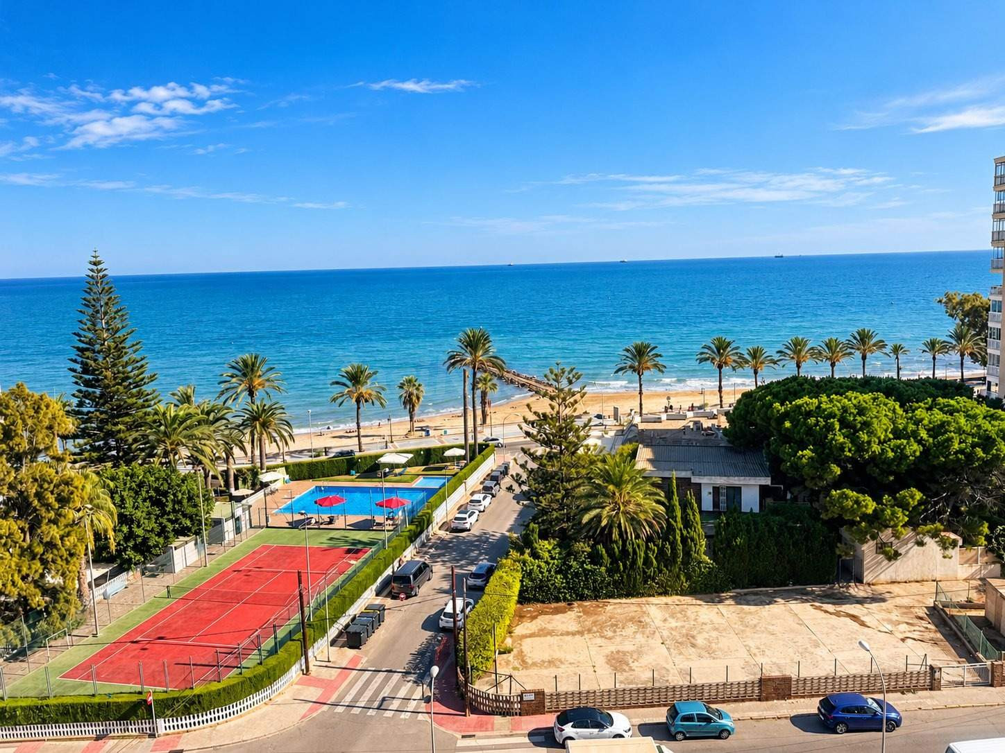Apartamento frontal al mar - alquiler de temporada en Eurosol