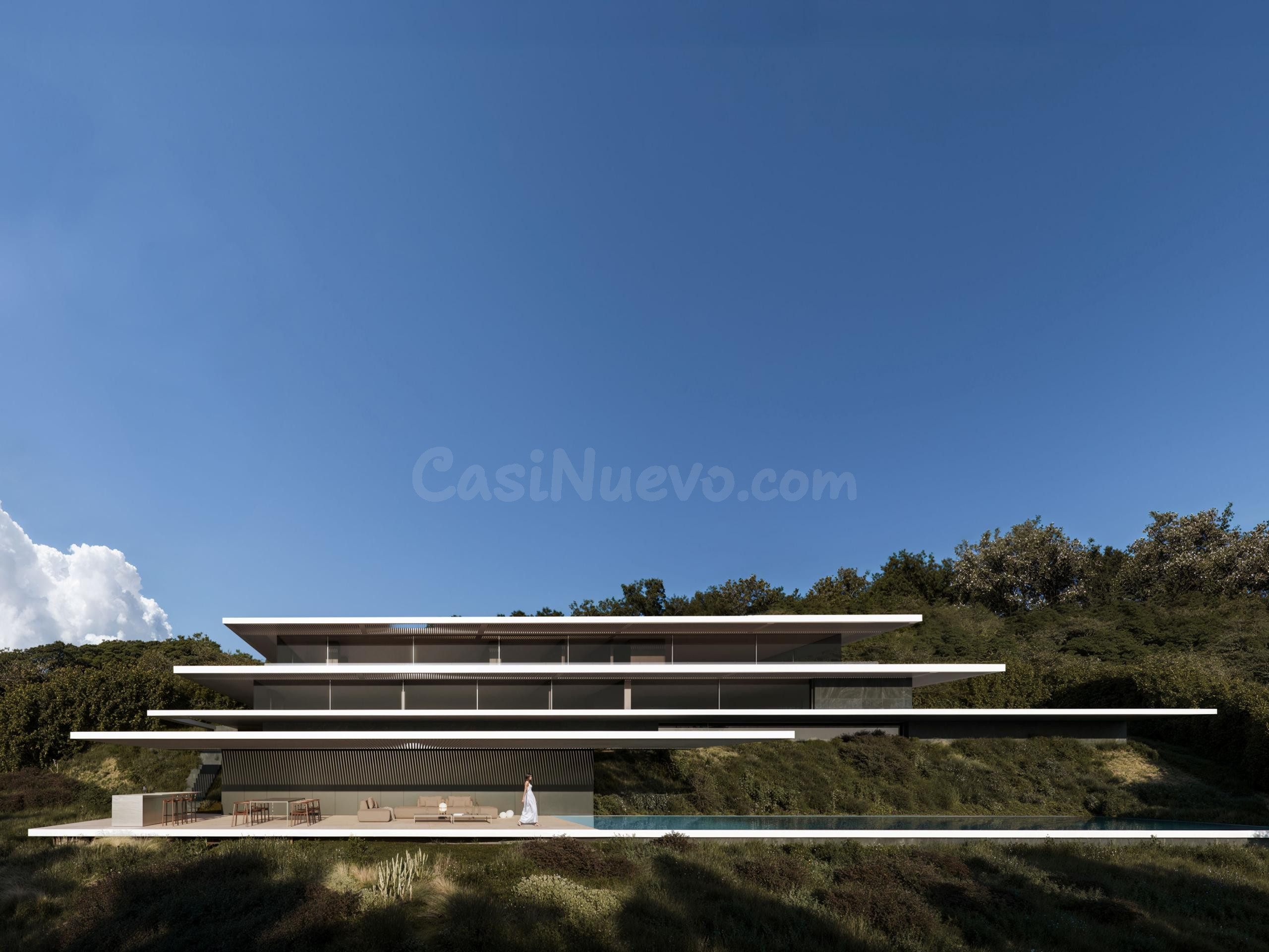 VILLA MODERNA CON VISTAS PANORÁMICAS AL MAR