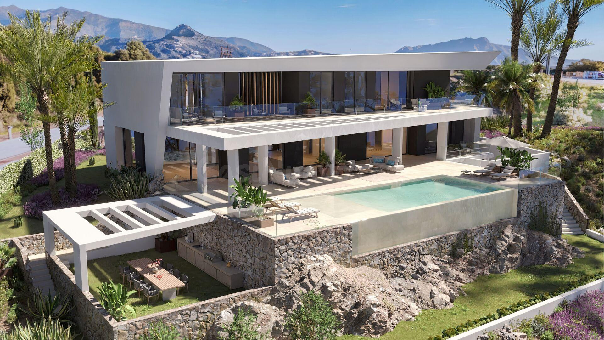 VILLA MODERNA CON VISTAS DE GIBRALTAR Y ÁFRICA