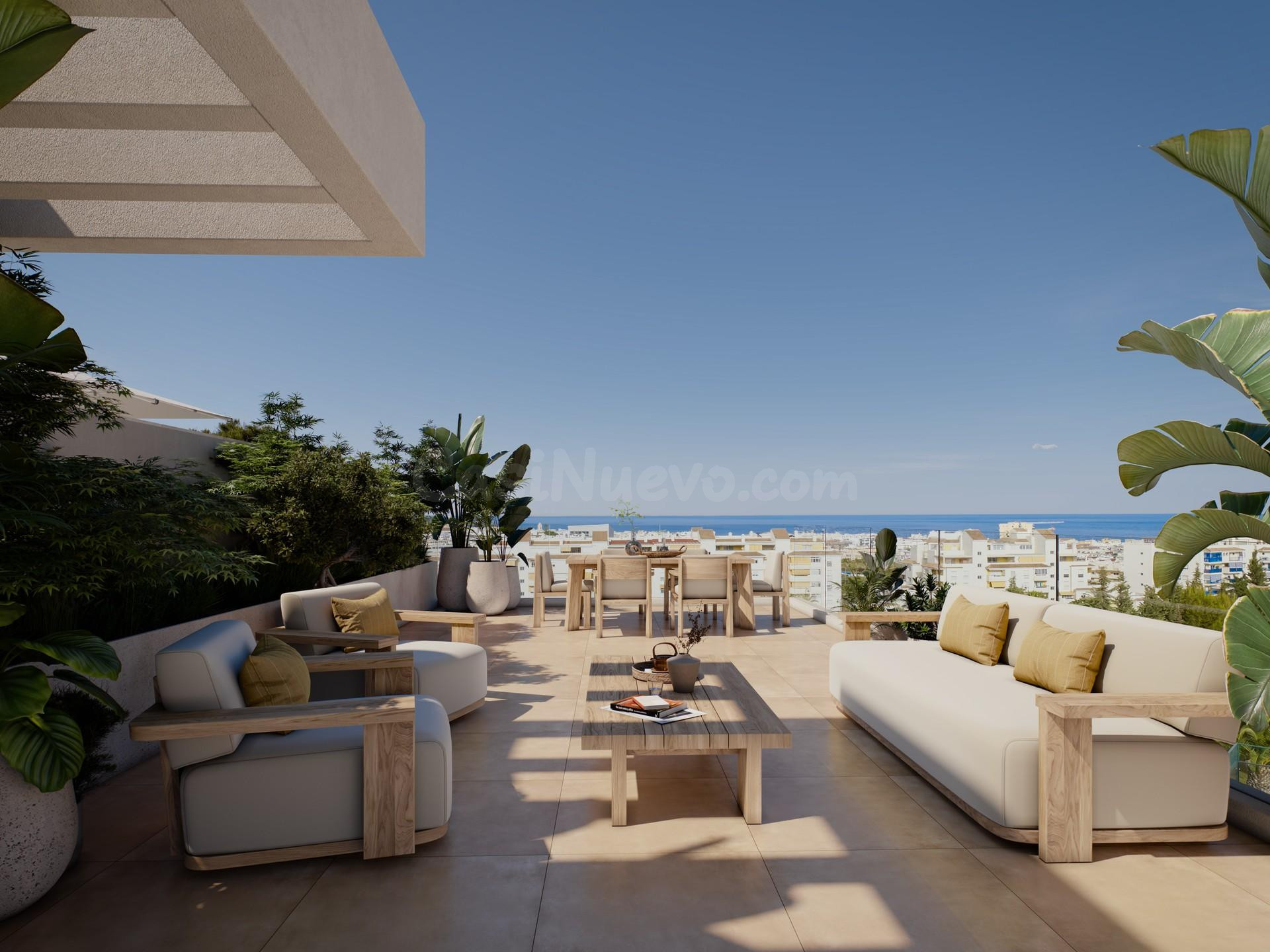 Ático 2 habitaciones 137m² en venta - Las Mesas
