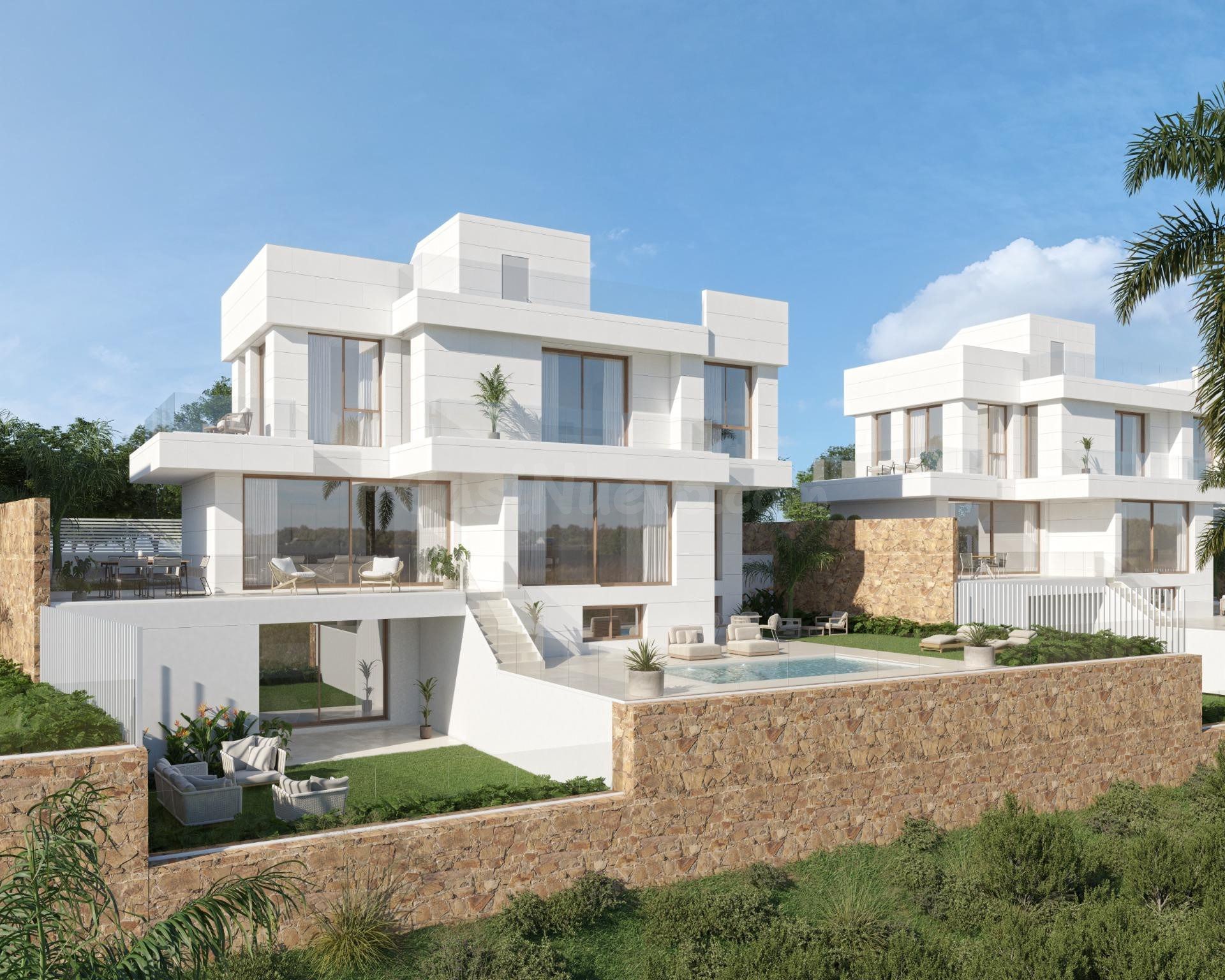NUEVA VILLA CON VISTA AL MAR Y AL GOLF