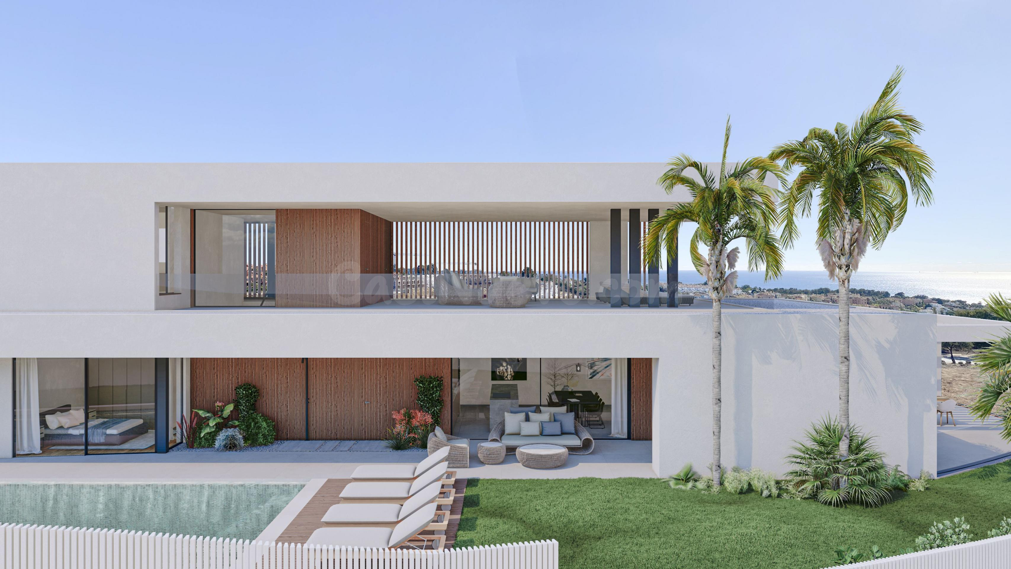 NUEVA VILLA DE LUJO CON VISTAS AL MAR