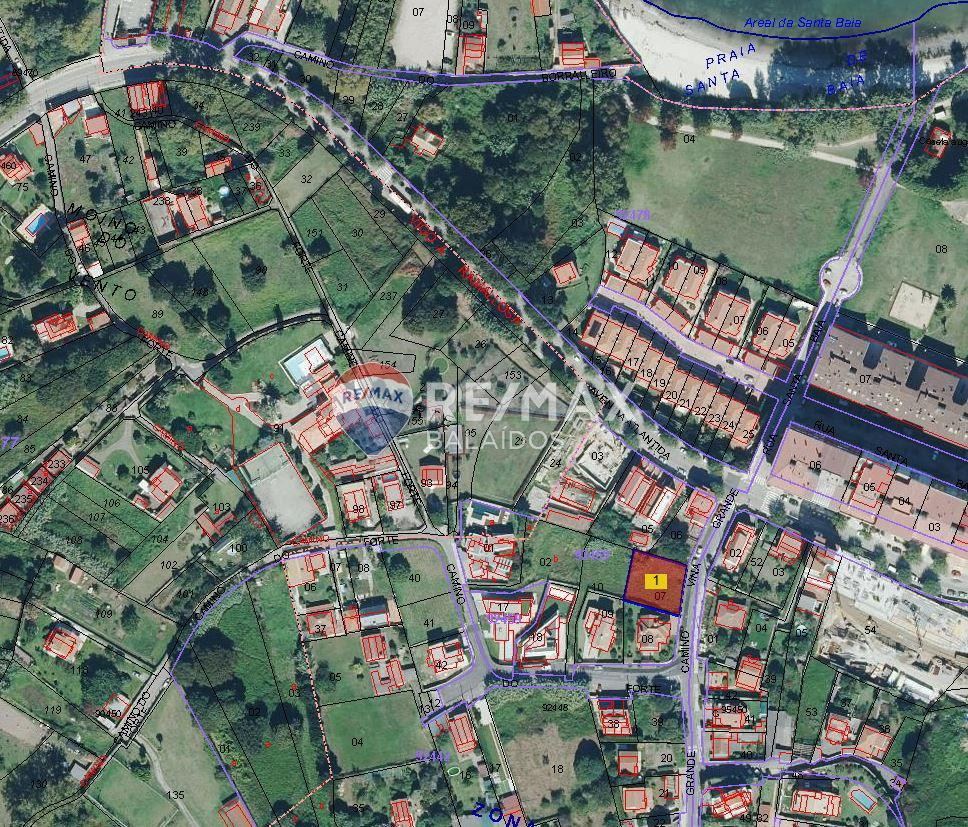 Terreno en venta en Camino da Viña Grande, Alcabre, Vigo