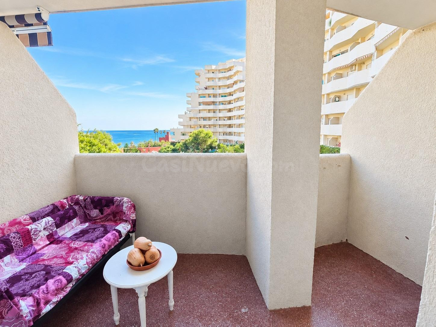 ESTUDIO EN ALQUILER DE LARGA TEMPORADA EN BENAL BEACH – VISTAS AL MAR