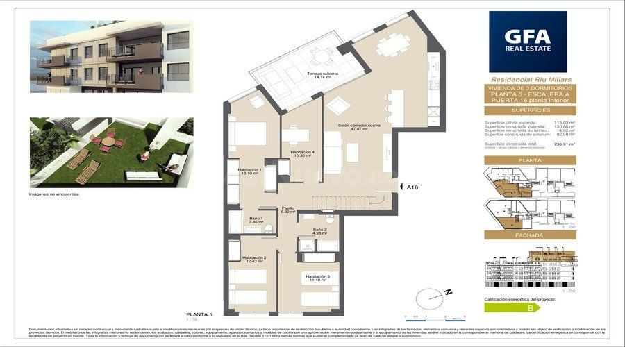 Dúplex 4 habitaciones 164m² en venta - Centro