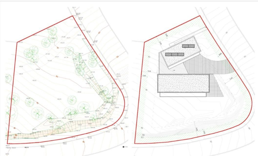 CALONGE: PARCELA edificable DE 1.087 M2 EN URB. MAS PALLÍ II CON PROYECTO APROVADO.