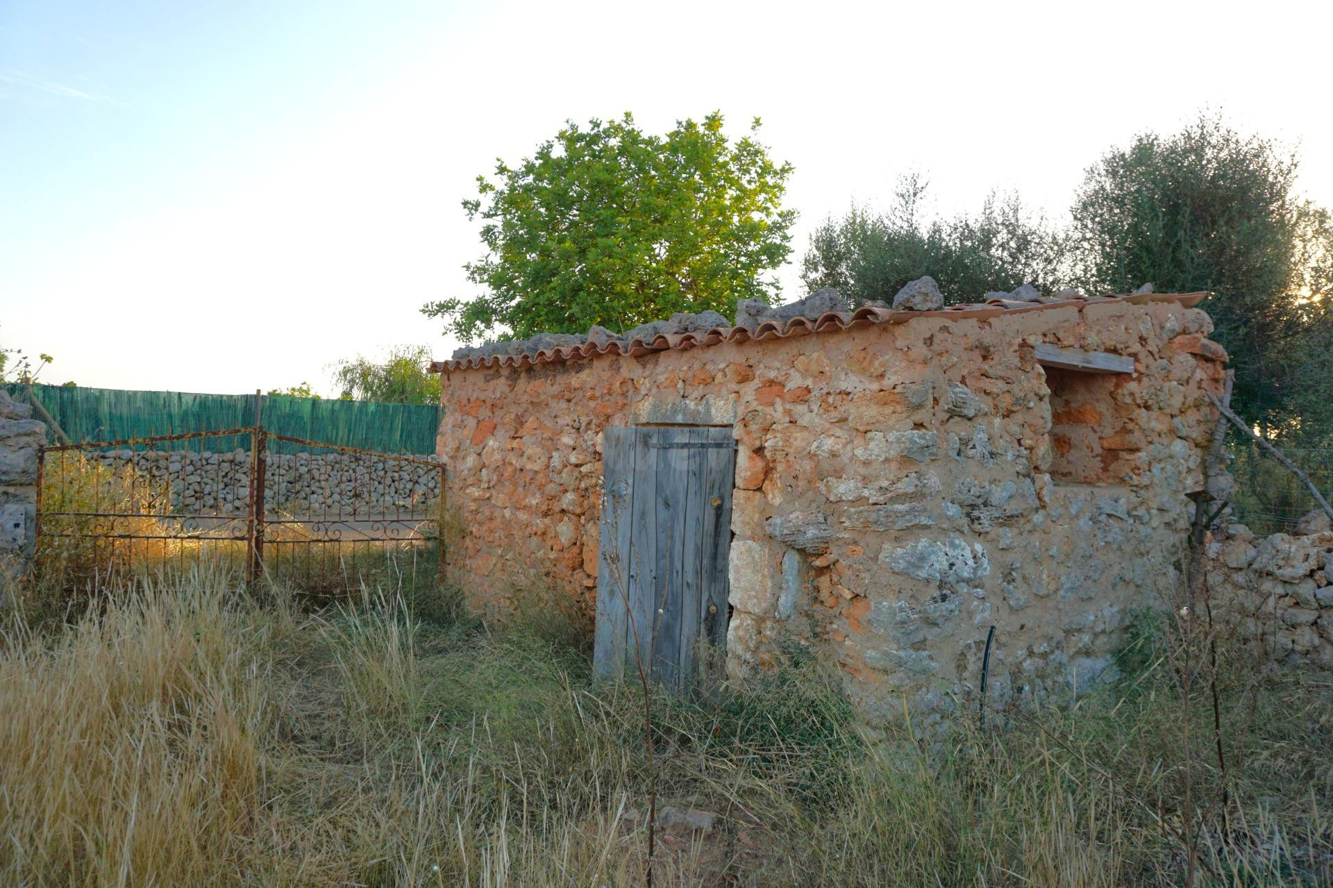 Finca rústica con caseta de herramientas en Santa Margalida