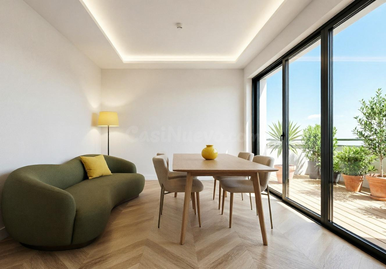 Espectacular piso con terraza en finca clásica – Chamberí (Santa Engracia)