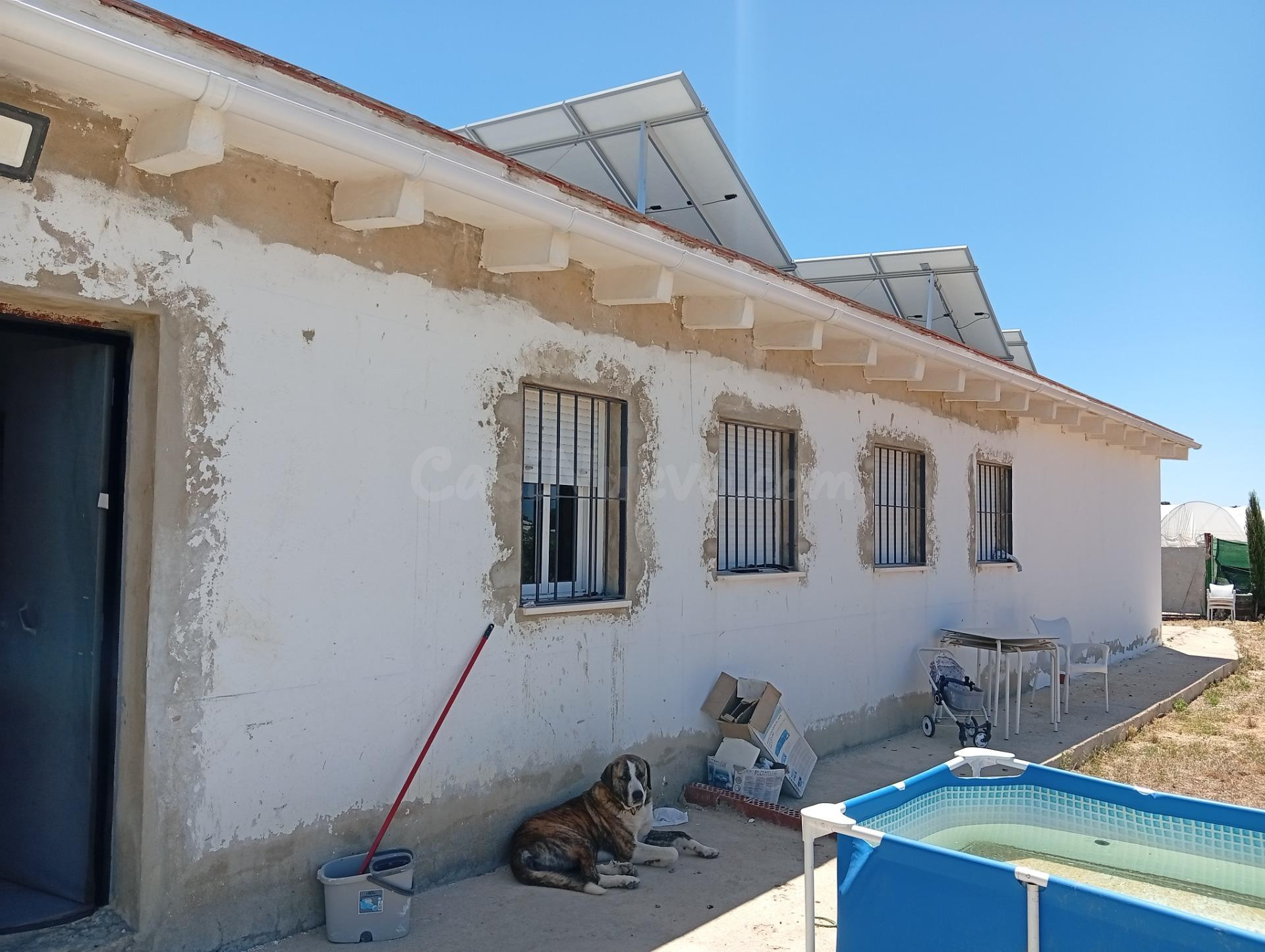 Casa rústica de 100 m2 con finca de 5.931 m2 en producción