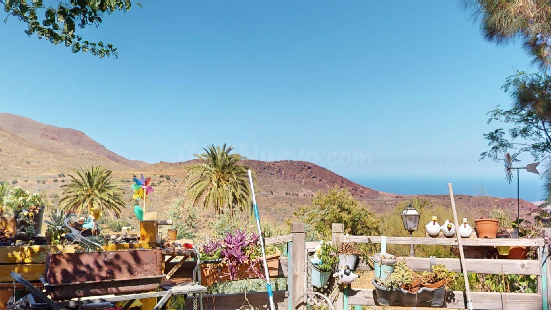 Finca rural canaria con terreno, aparcamiento, vistas y esta - foto 4