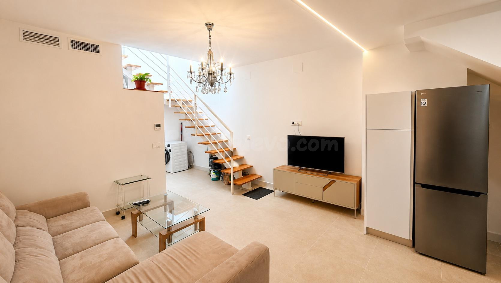 Duplex de diseño en Planta baja en Huelin
