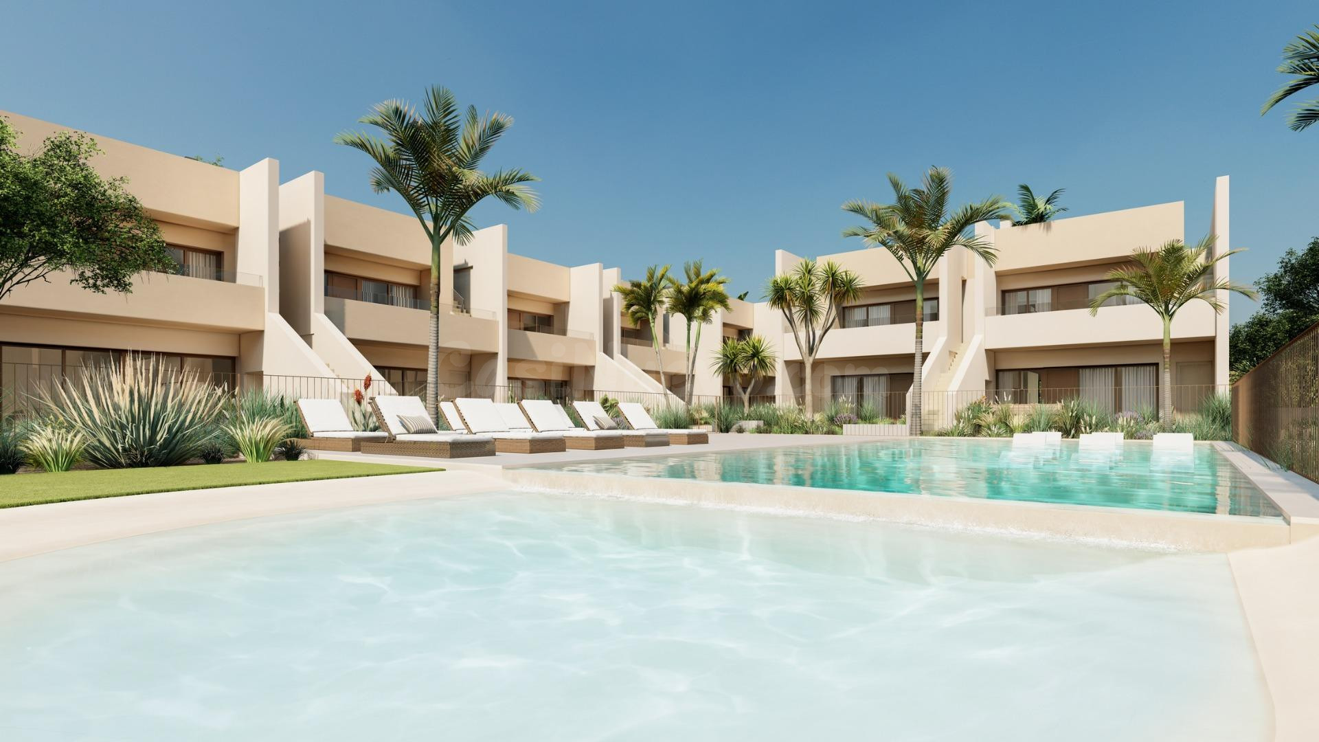 BUNGALOWS DE OBRA NUEVA EN RODA GOLF