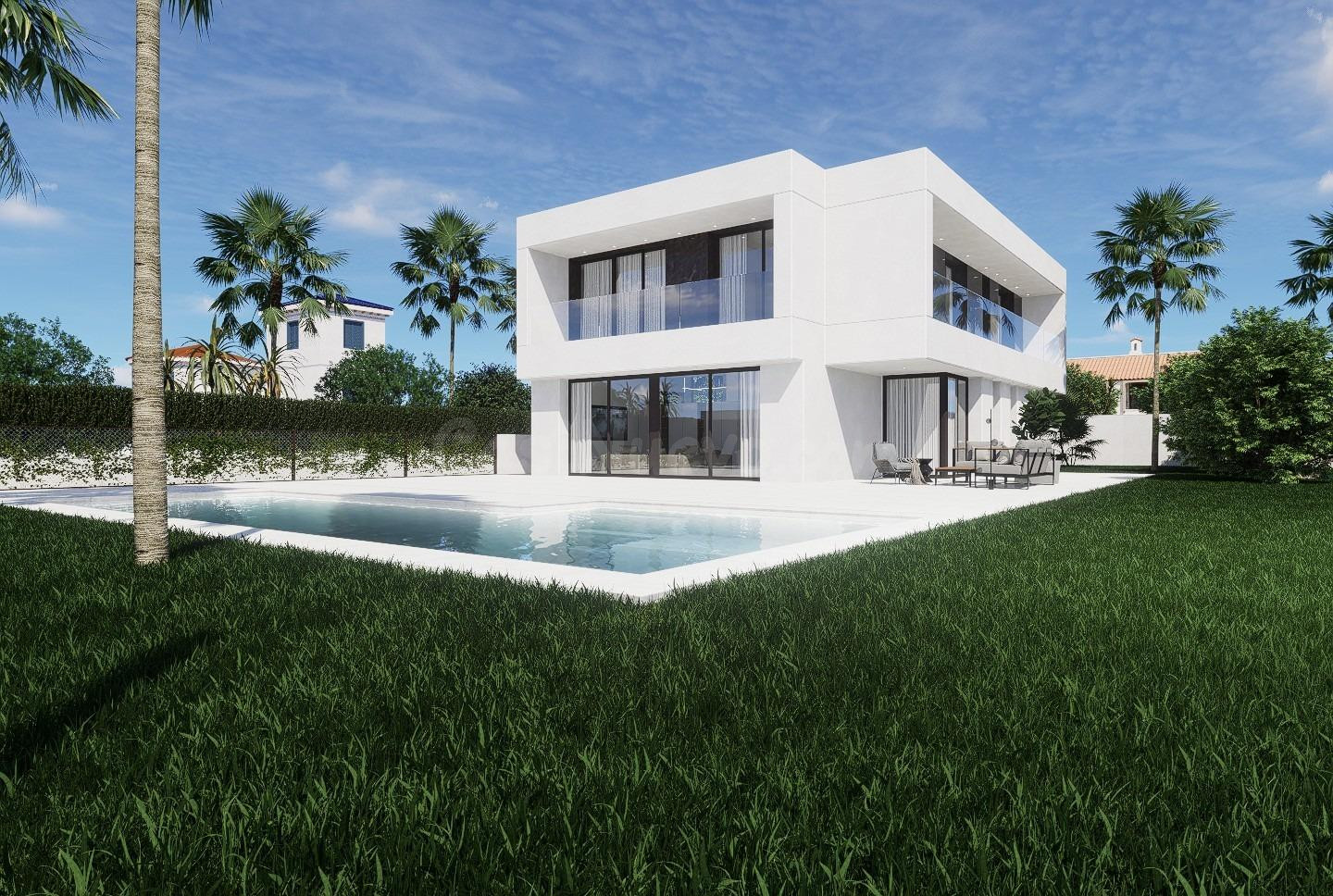 Villa de lujo de nueva construcción en venta en La Zenia, Orihuela Costa