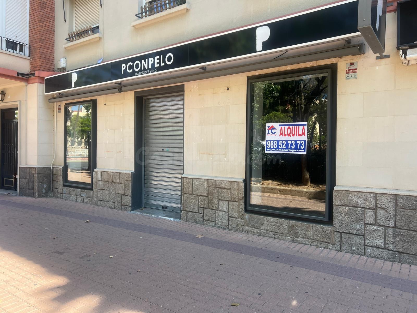 Inmocartago alquila local en Plaza de España
