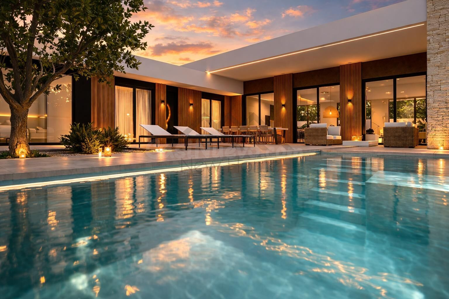 Chalet de diseño con piscina en Las Tablas de L’Eliana | Arquitectura mediterránea exclusiva