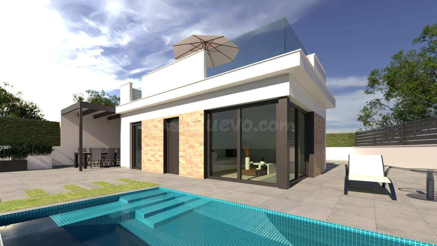 Chalet 3 habitaciones 101m² en venta - Los Alcázares
