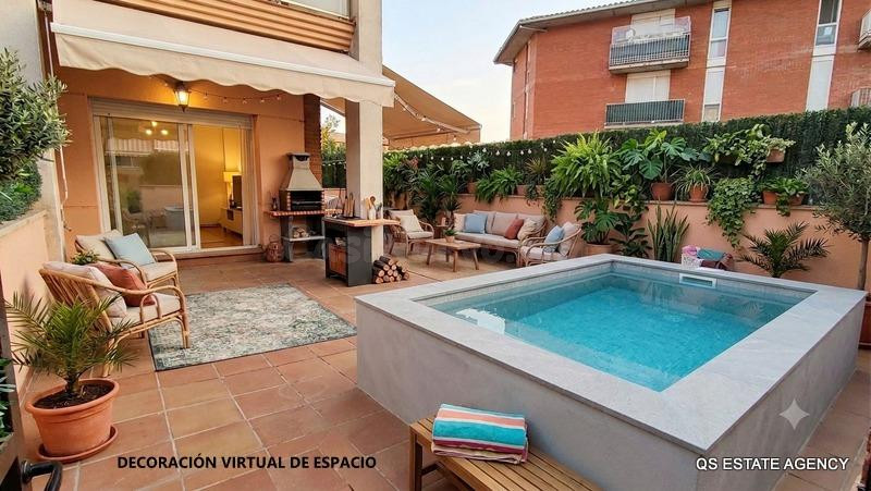 Planta baja con dos terrazas en Tordera