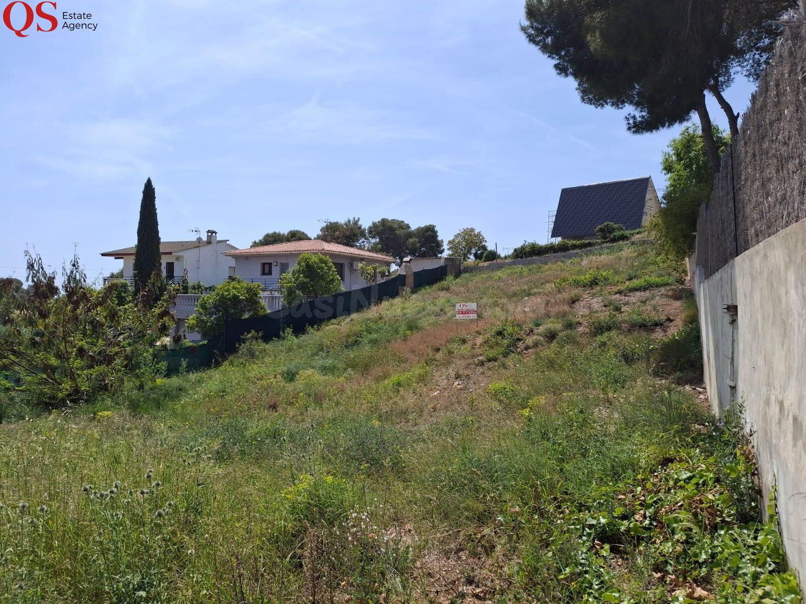 Parcela con vistas al mar en Cunit