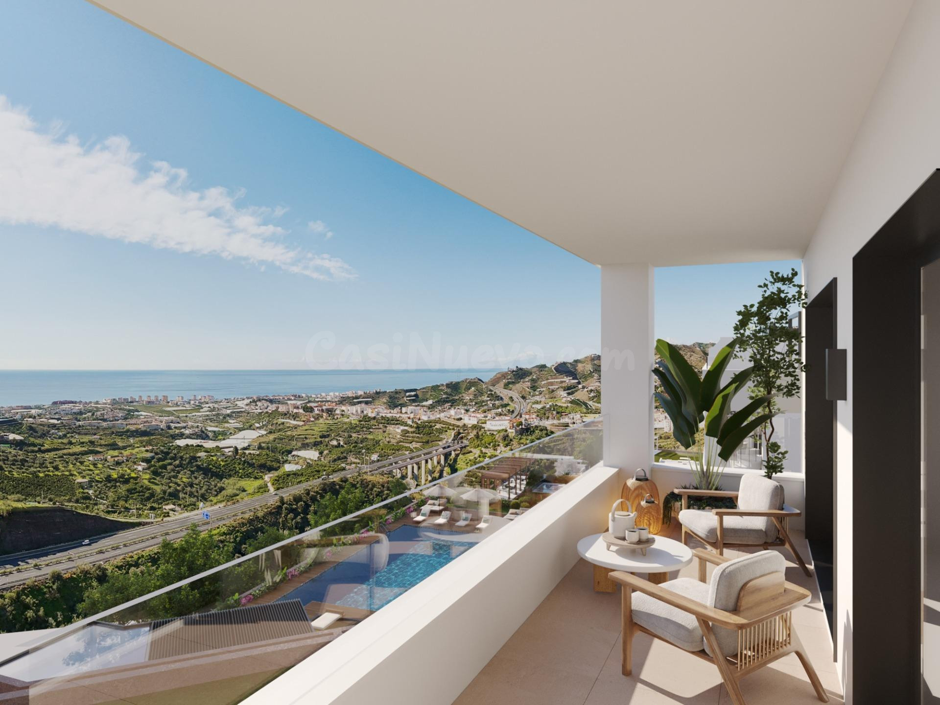 Exclusiva Promoción de Viviendas Nuevas con Vistas al Mar en Torrox