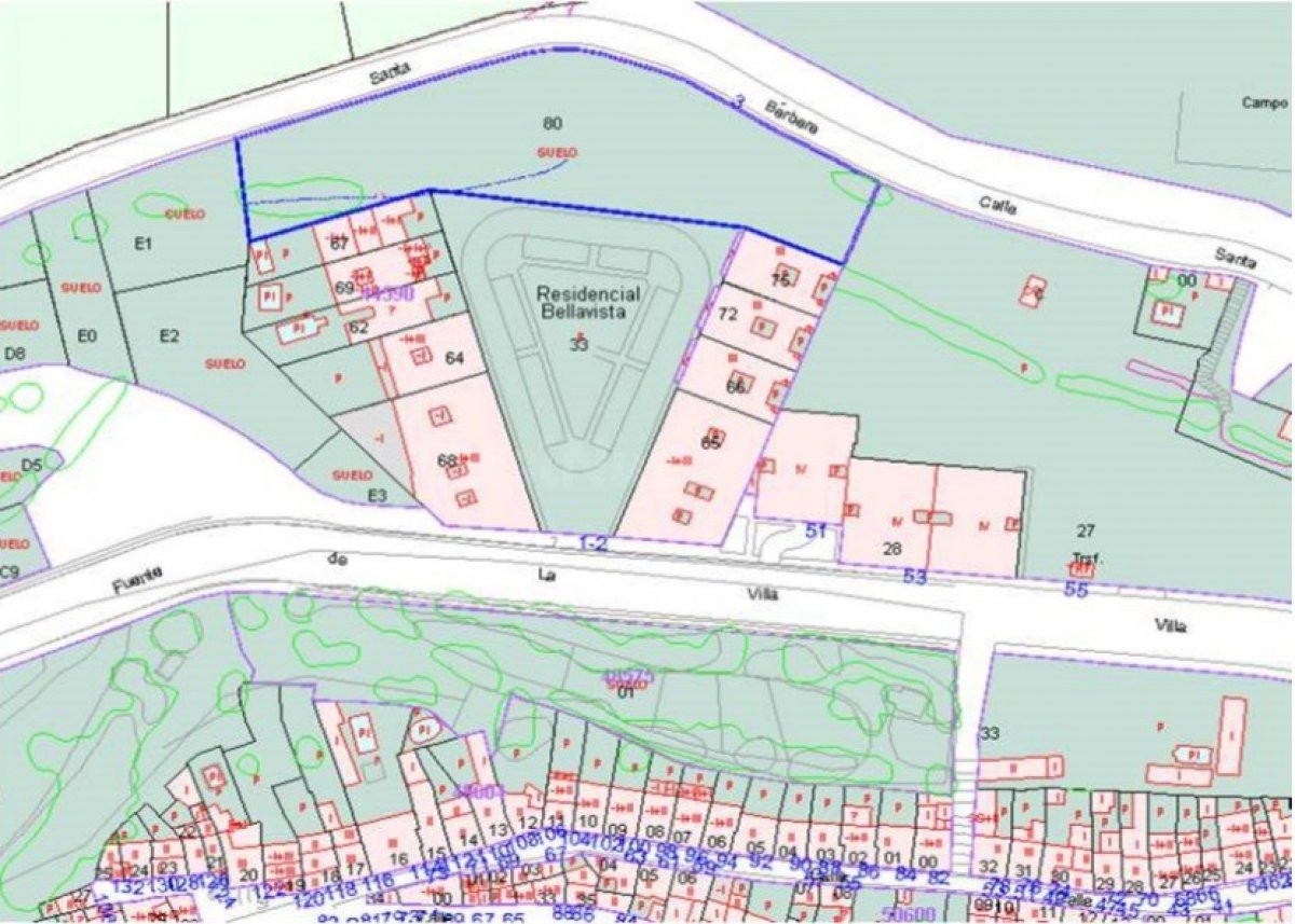 Suelo urbano residencial en Martos para 58 viviendas.